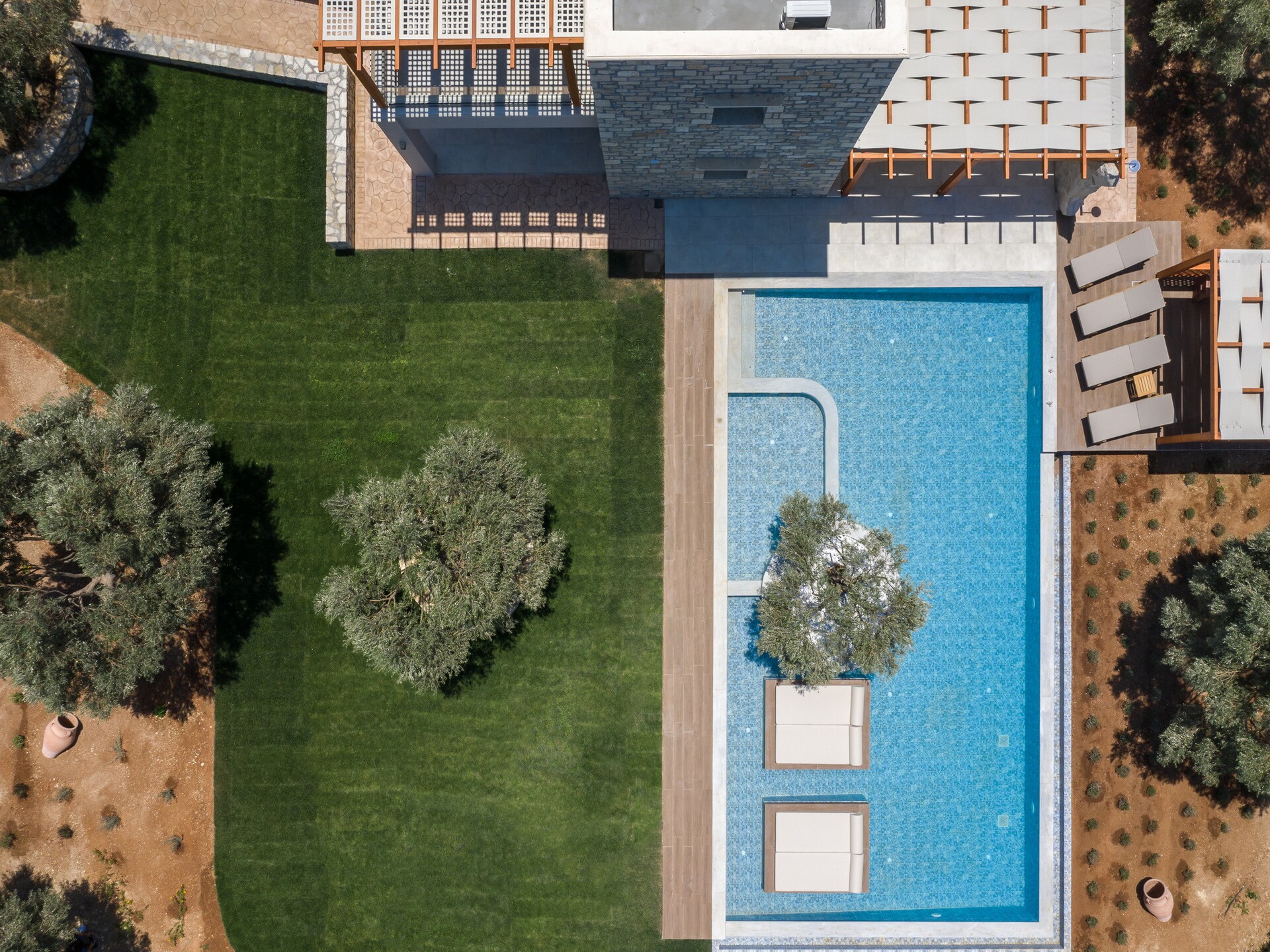 Villa Thyme: rustig genieten in de heuvels van Prinos met privézwembad - foto 5