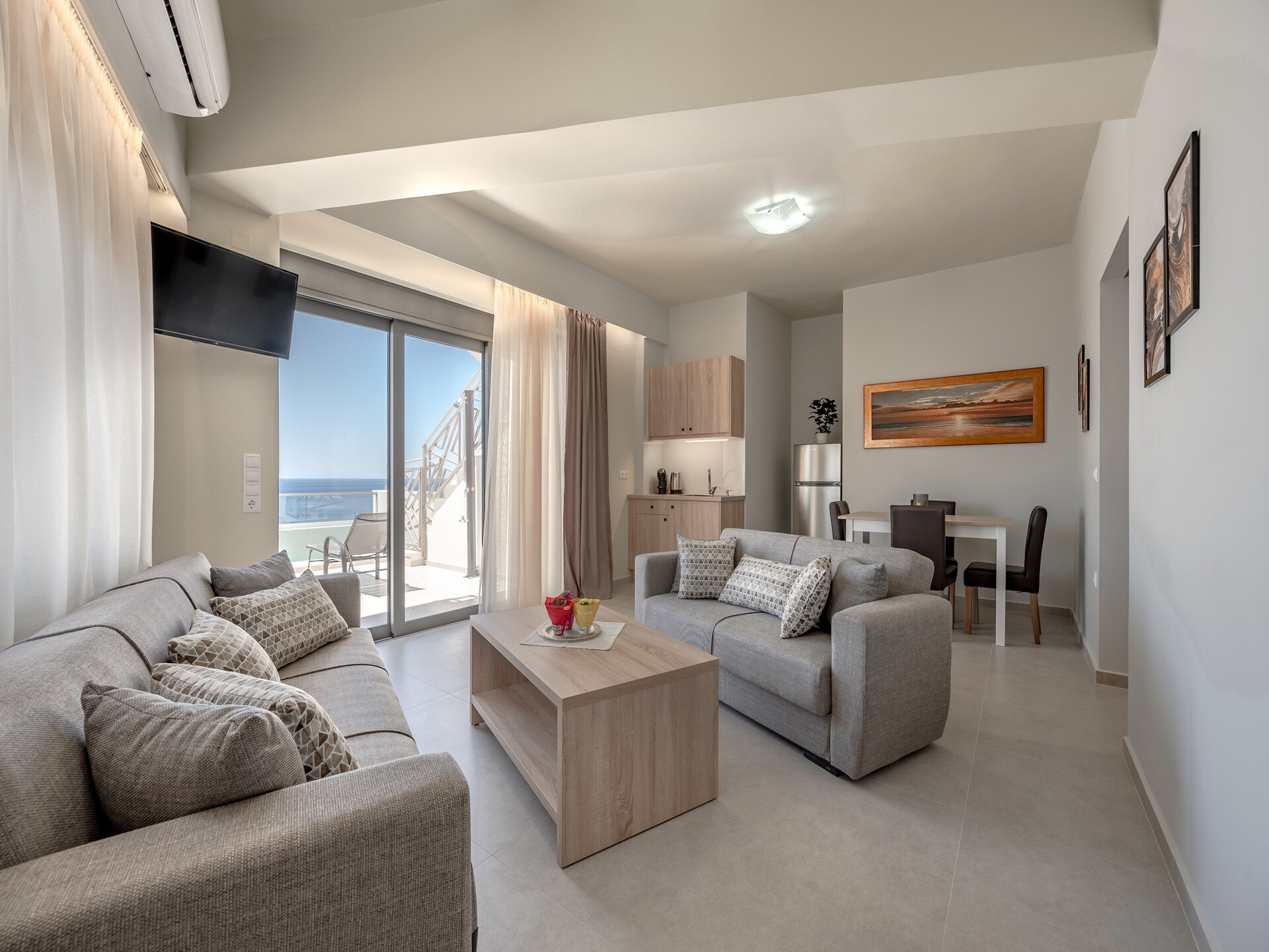 7-persoons villa met privézwembad in centrum Plakias - foto 2