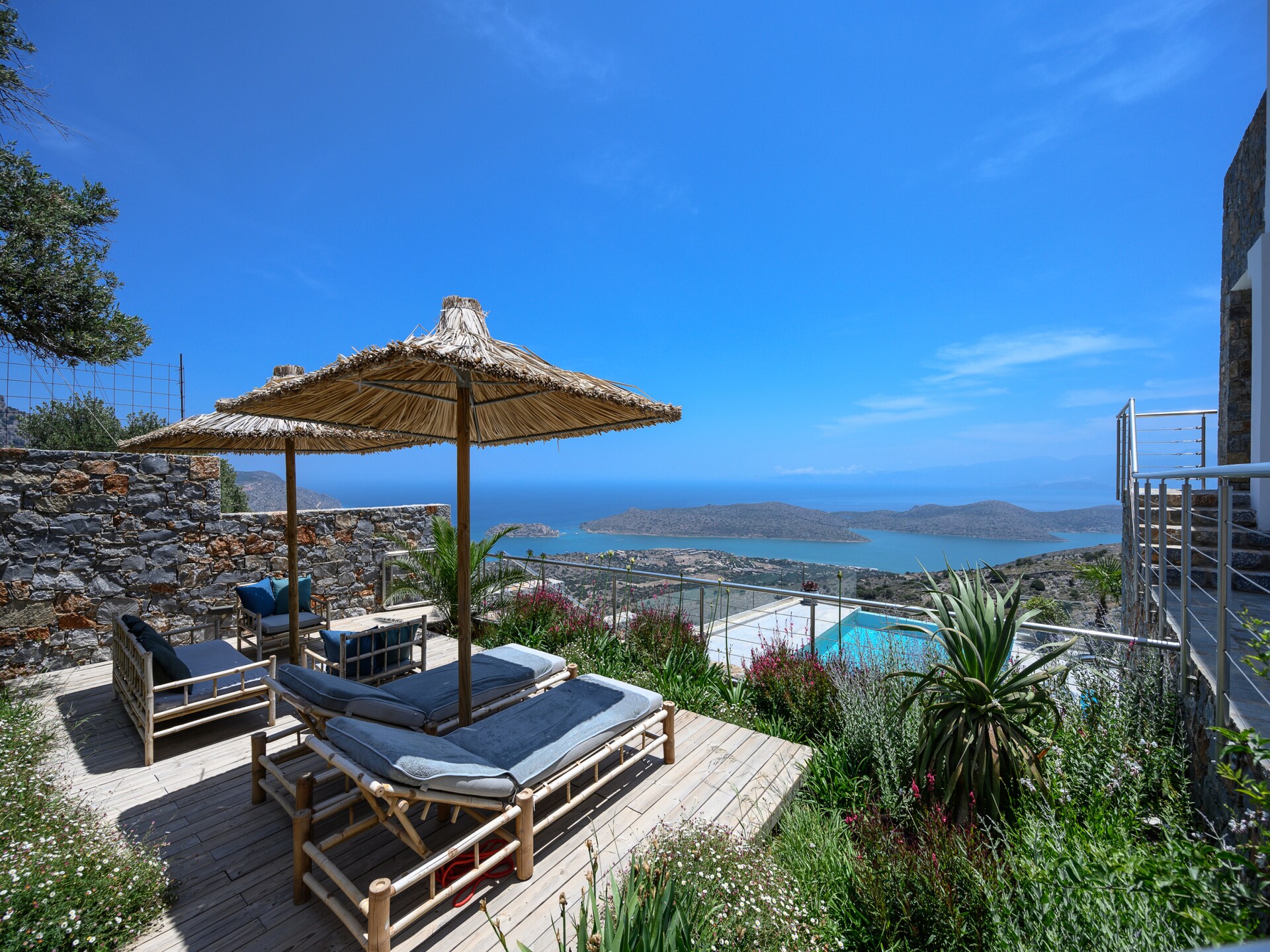 La Villa Havgas: Luxe villa met verwarmd zwembad en zeezicht in Elounda, Griekenland - foto 55
