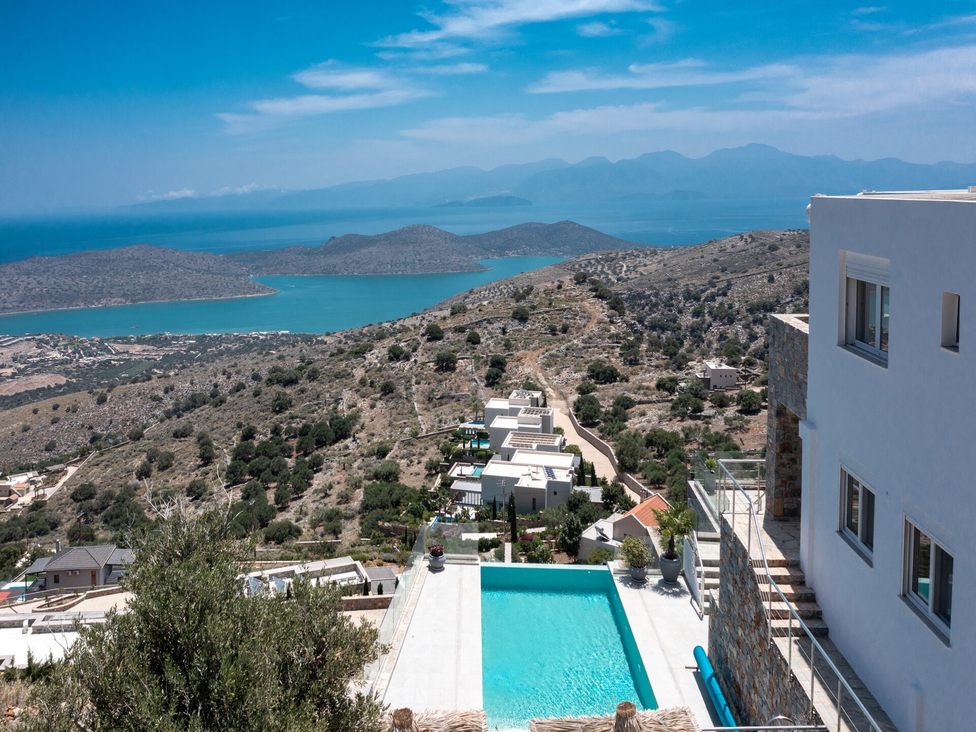 La Villa Havgas: Luxe villa met verwarmd zwembad en zeezicht in Elounda, Griekenland - foto 52