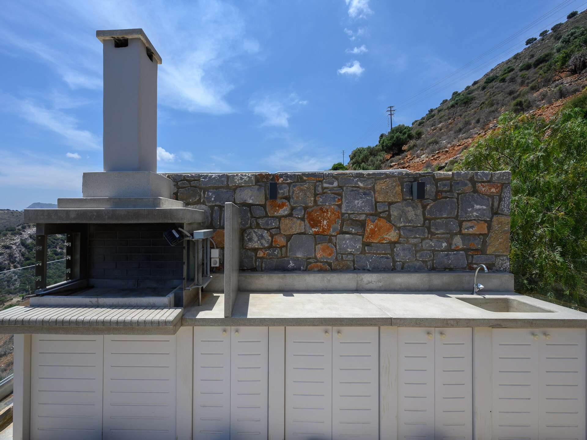 La Villa Havgas: Luxe villa met verwarmd zwembad en zeezicht in Elounda, Griekenland - foto 44