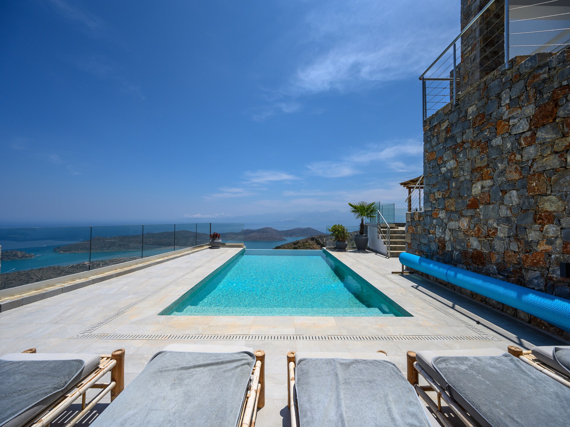La Villa Havgas: Luxe villa met verwarmd zwembad en zeezicht in Elounda, Griekenland - foto 7