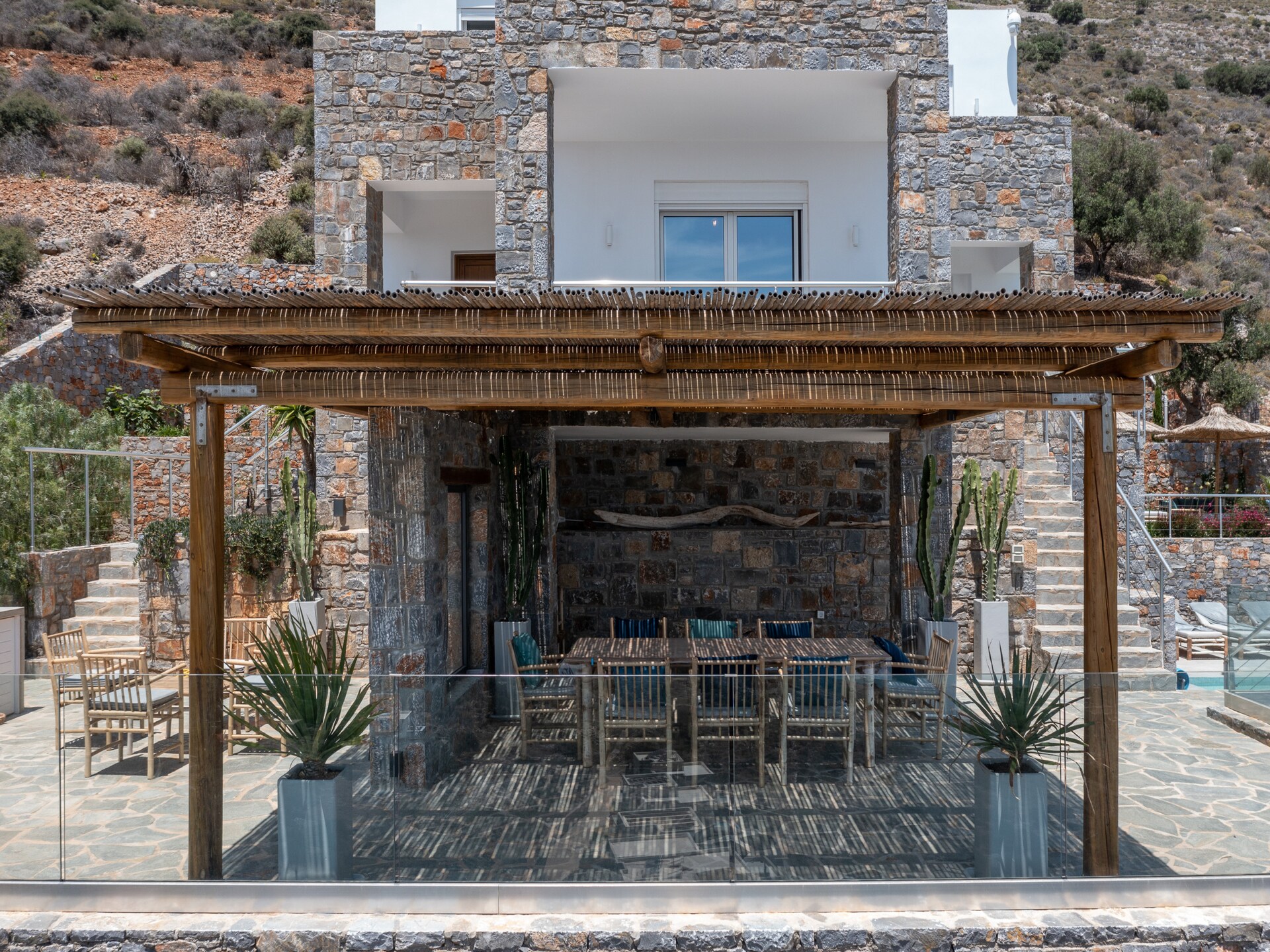 La Villa Havgas: Luxe villa met verwarmd zwembad en zeezicht in Elounda, Griekenland - foto 53