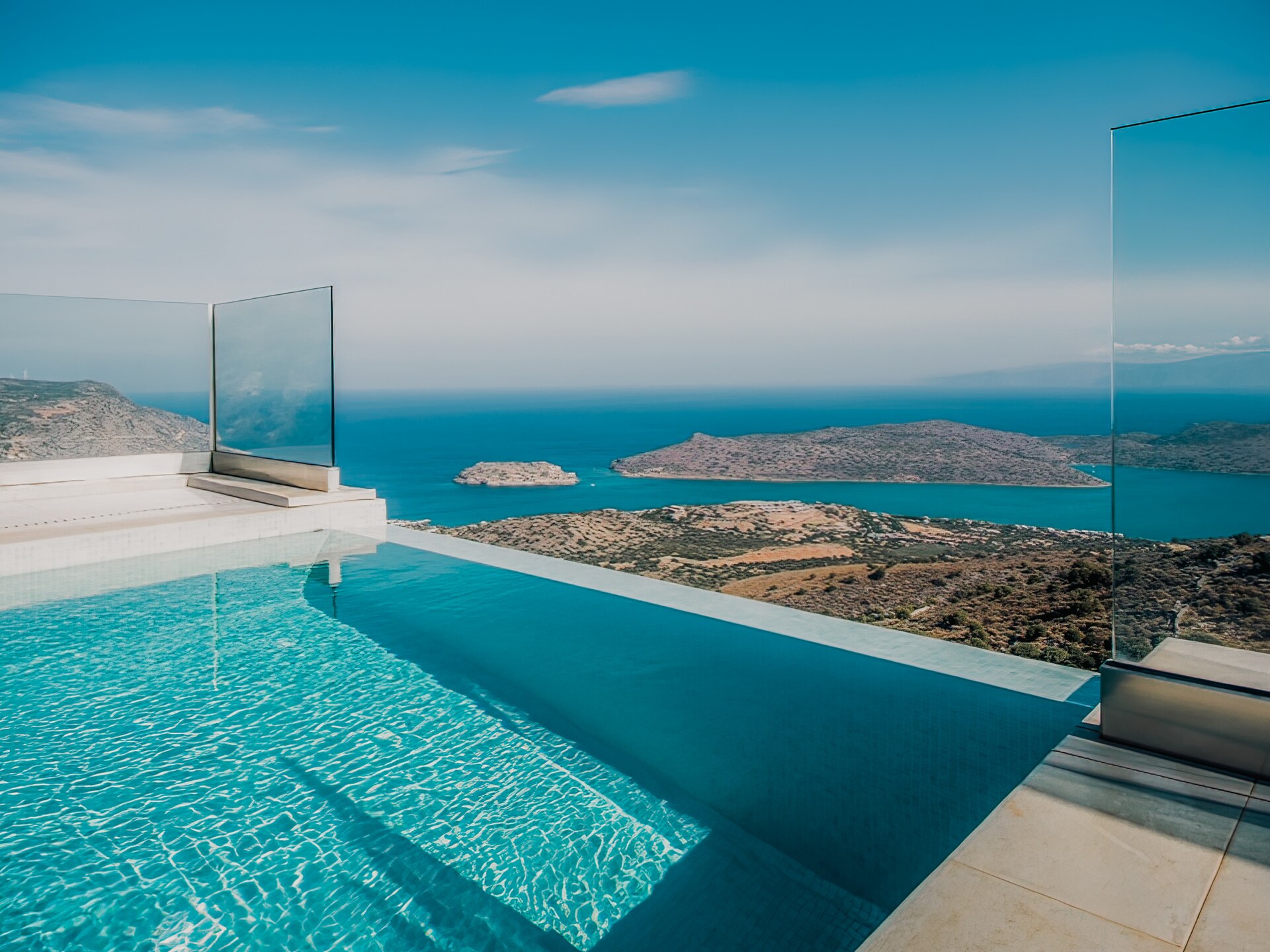 La Villa Havgas: Luxe villa met verwarmd zwembad en zeezicht in Elounda, Griekenland - foto 9