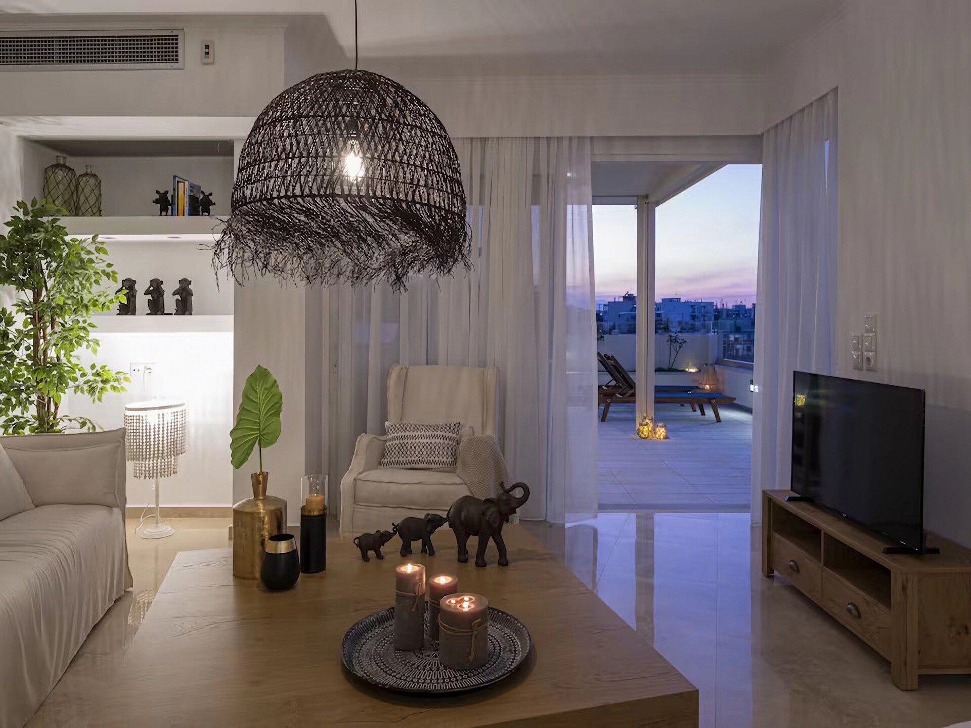 Ruim appartement met zeezicht in Rethymno, vlakbij het strand - foto 8