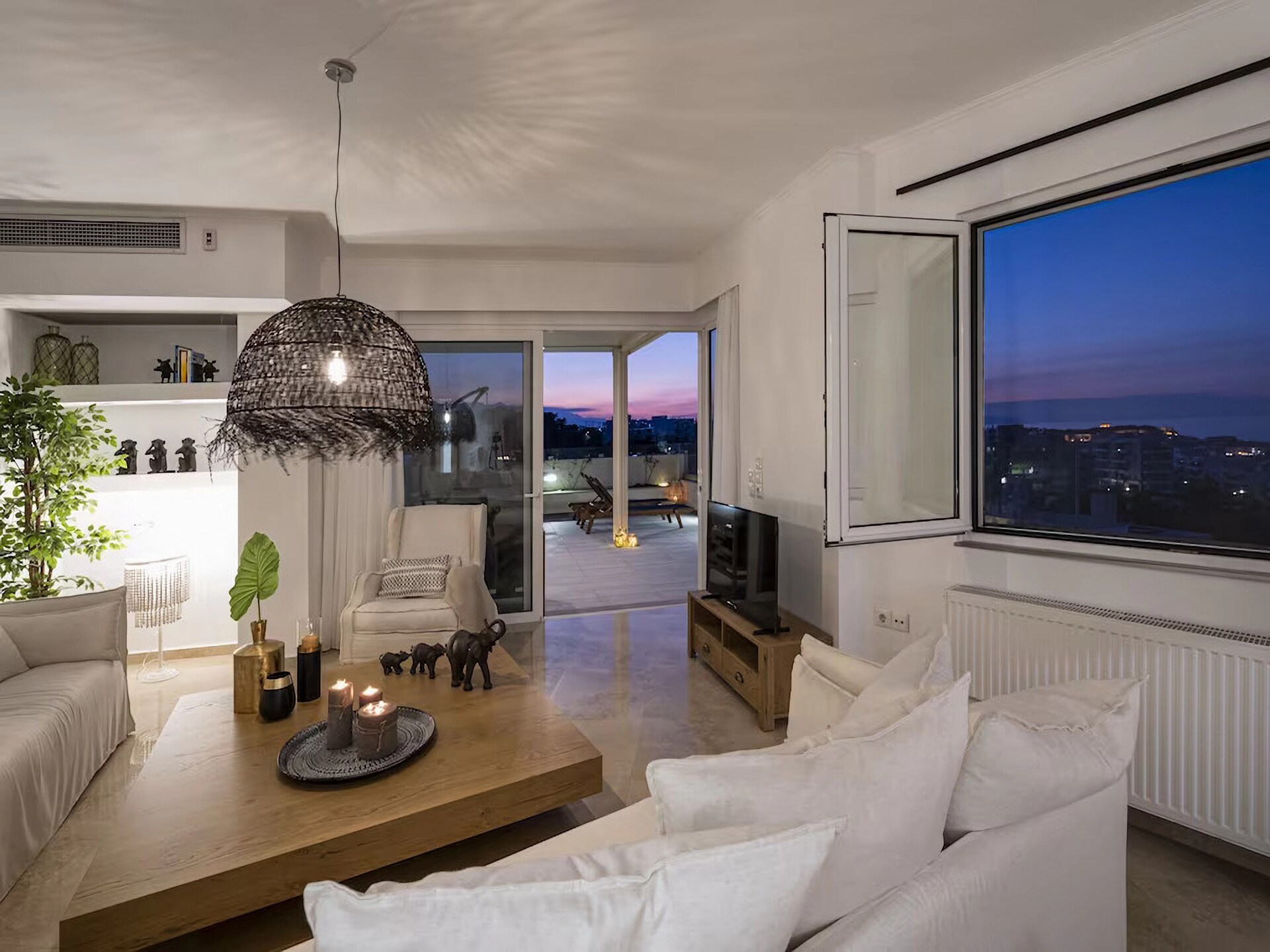 Ruim appartement met zeezicht in Rethymno, vlakbij het strand - foto 6