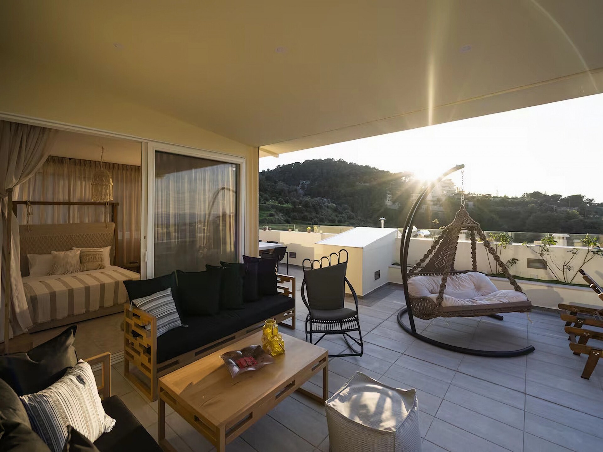 Ruim appartement met zeezicht in Rethymno, vlakbij het strand - foto 28