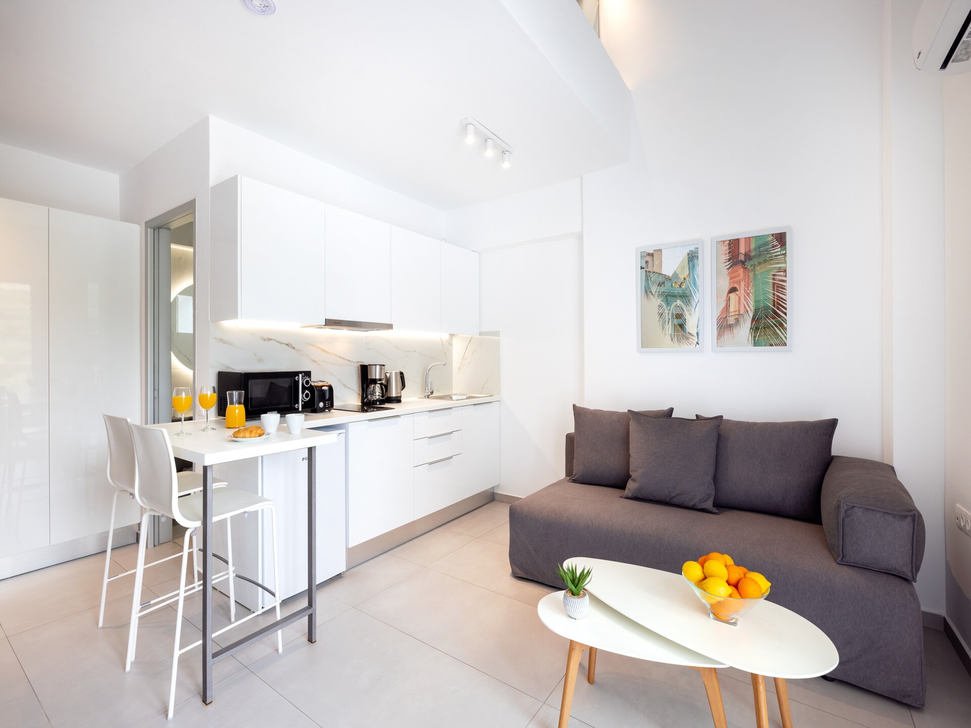 Stijlvol Mezzanine Appartement met Uitzicht, 300m van Strand Rethymno - foto 3