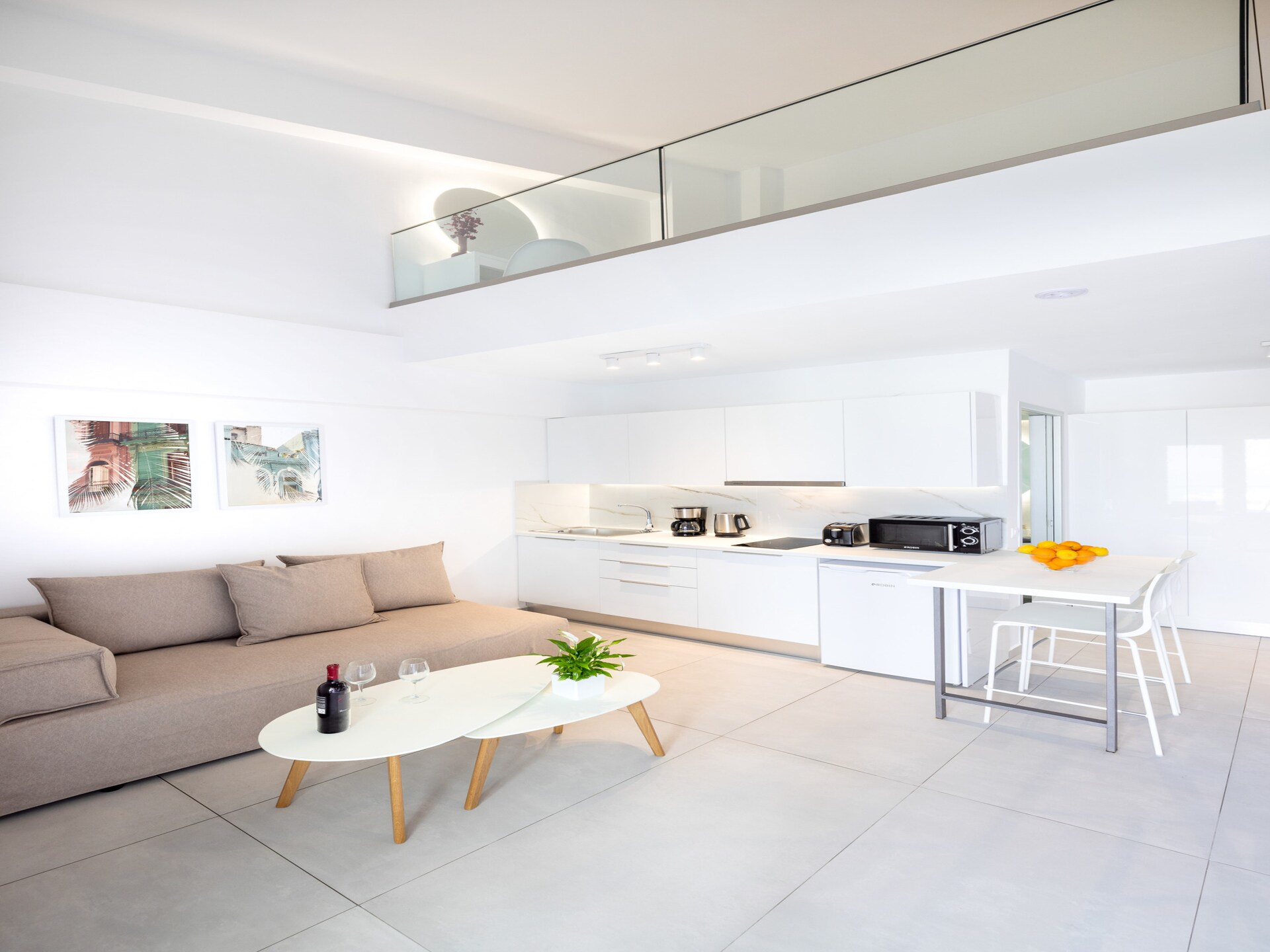 Creta Sun 203: Modern mezzanine-appartement met zeezicht bij strand Rethymno - foto 8