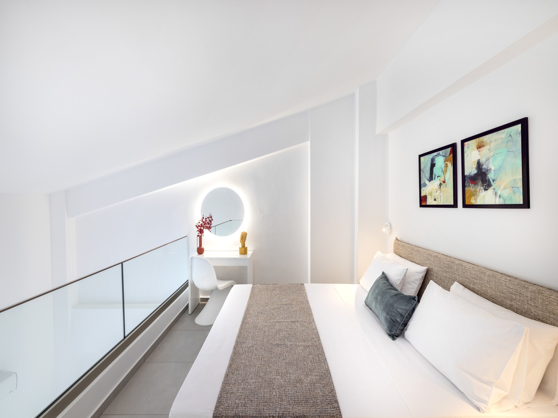 Creta Sun 203: Modern mezzanine-appartement met zeezicht bij strand Rethymno - foto 12