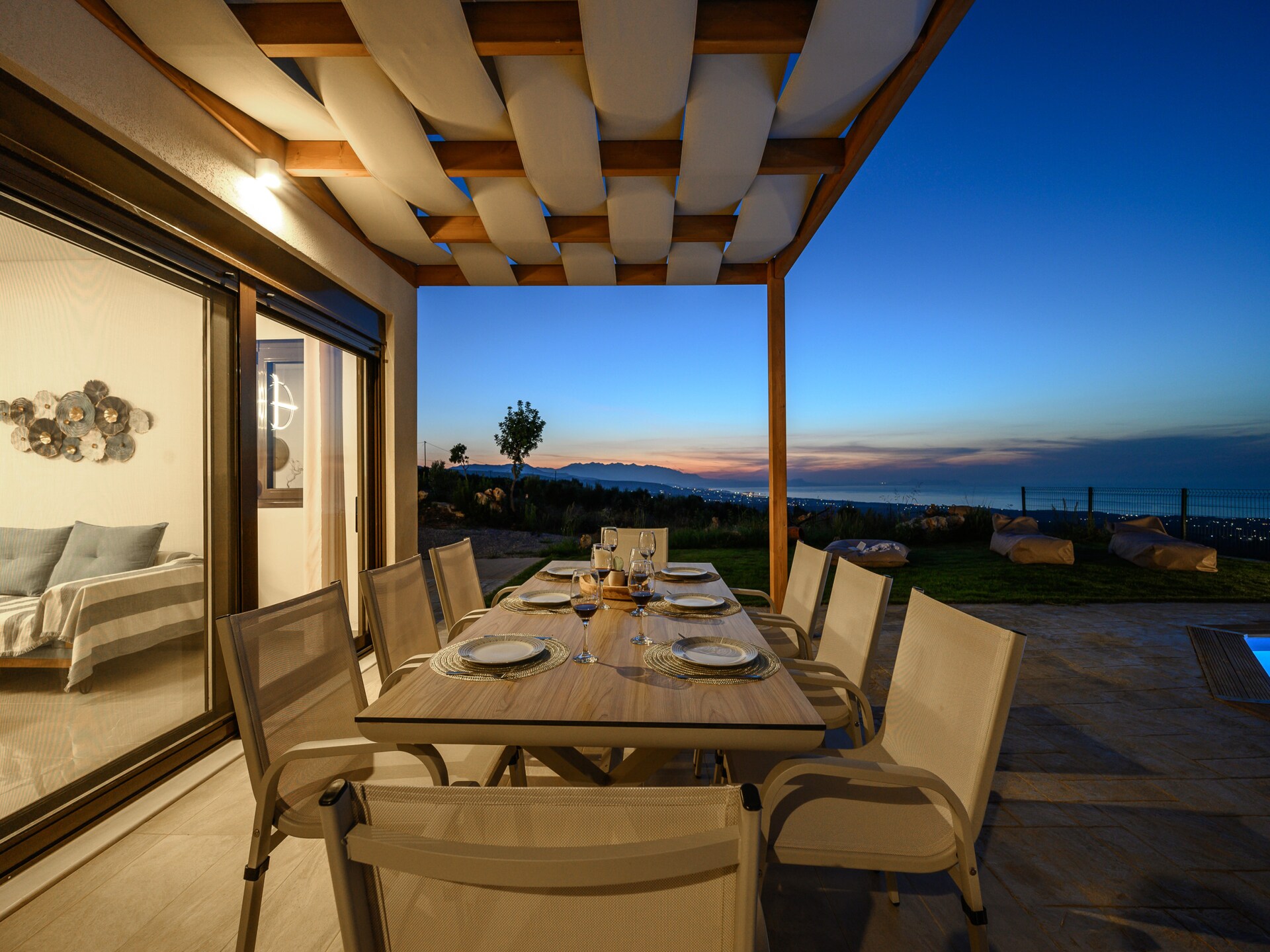 Moderne villa met privézwembad en panoramisch uitzicht op de Kretenzische Zee - foto 29