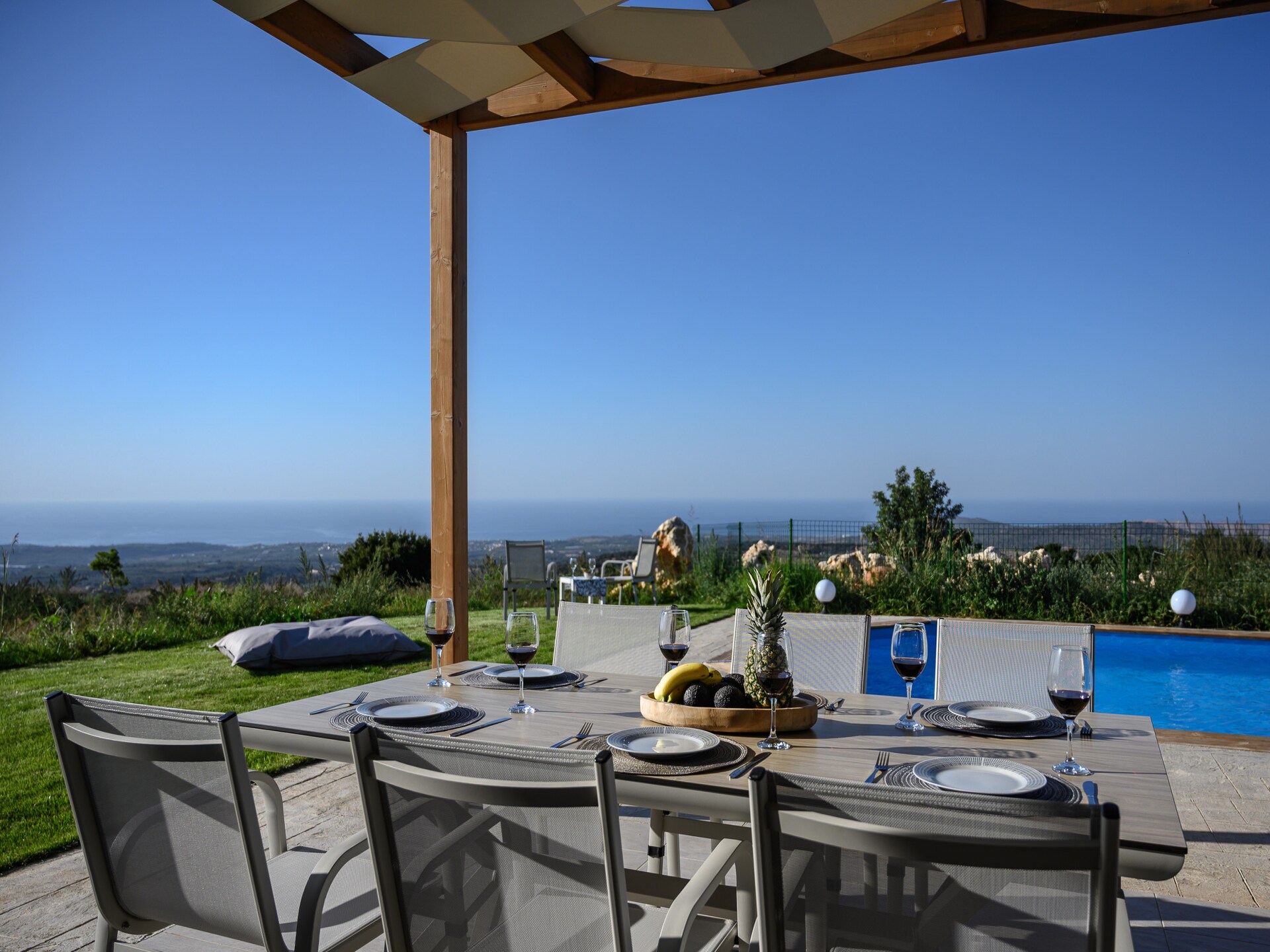 Moderne villa met privézwembad en panoramisch uitzicht op de Kretenzische Zee - foto 36