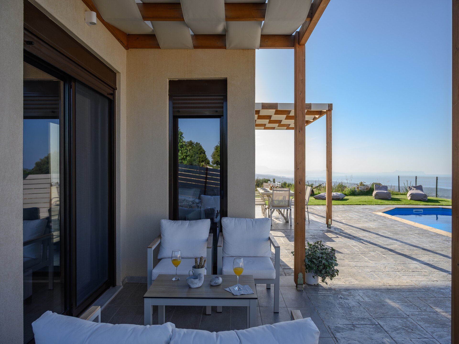 Moderne villa met privézwembad en panoramisch uitzicht op de Kretenzische Zee - foto 5