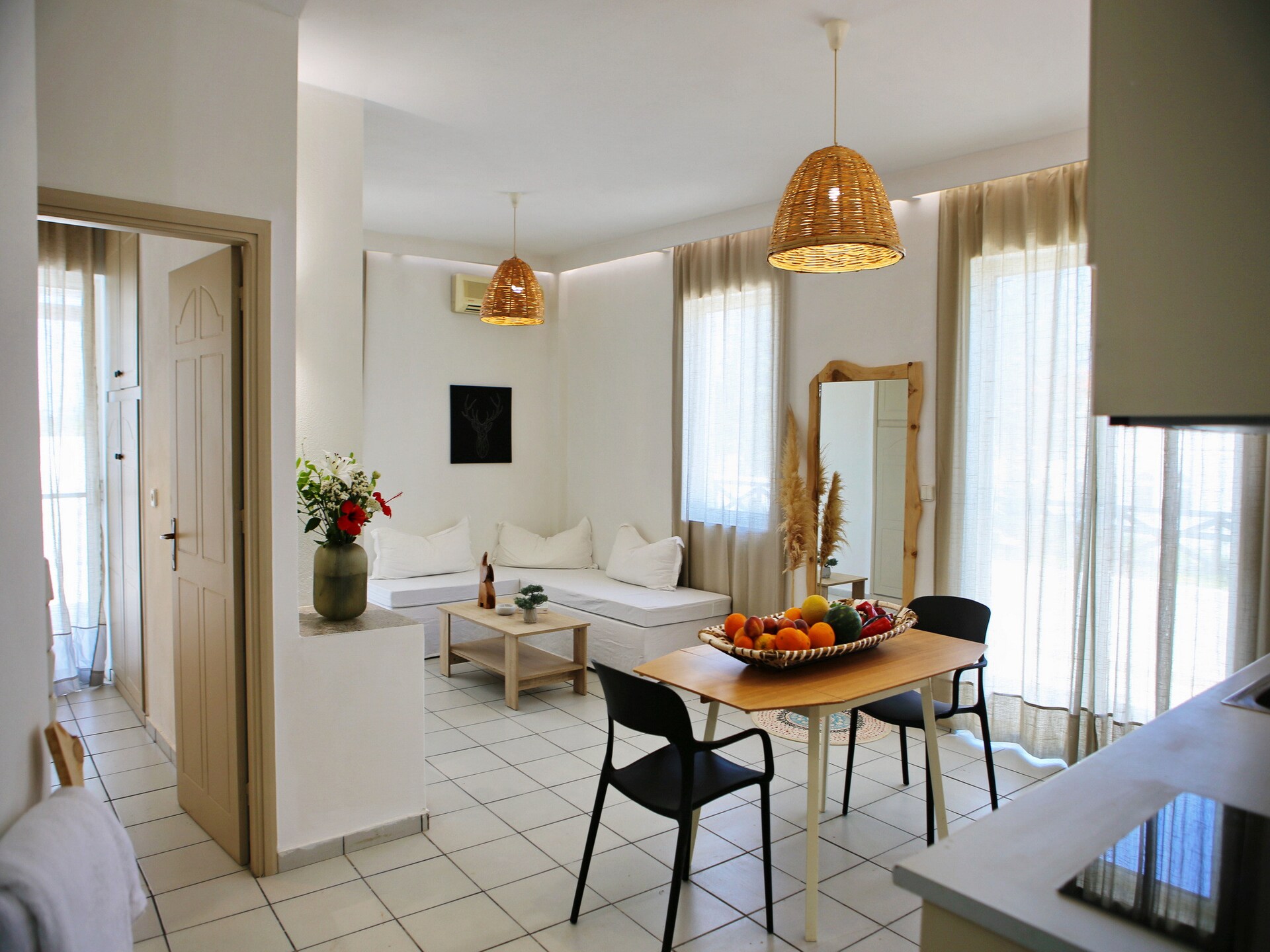 Knus appartement op 100 meter van het strand in Adelianos Kampos - foto 17