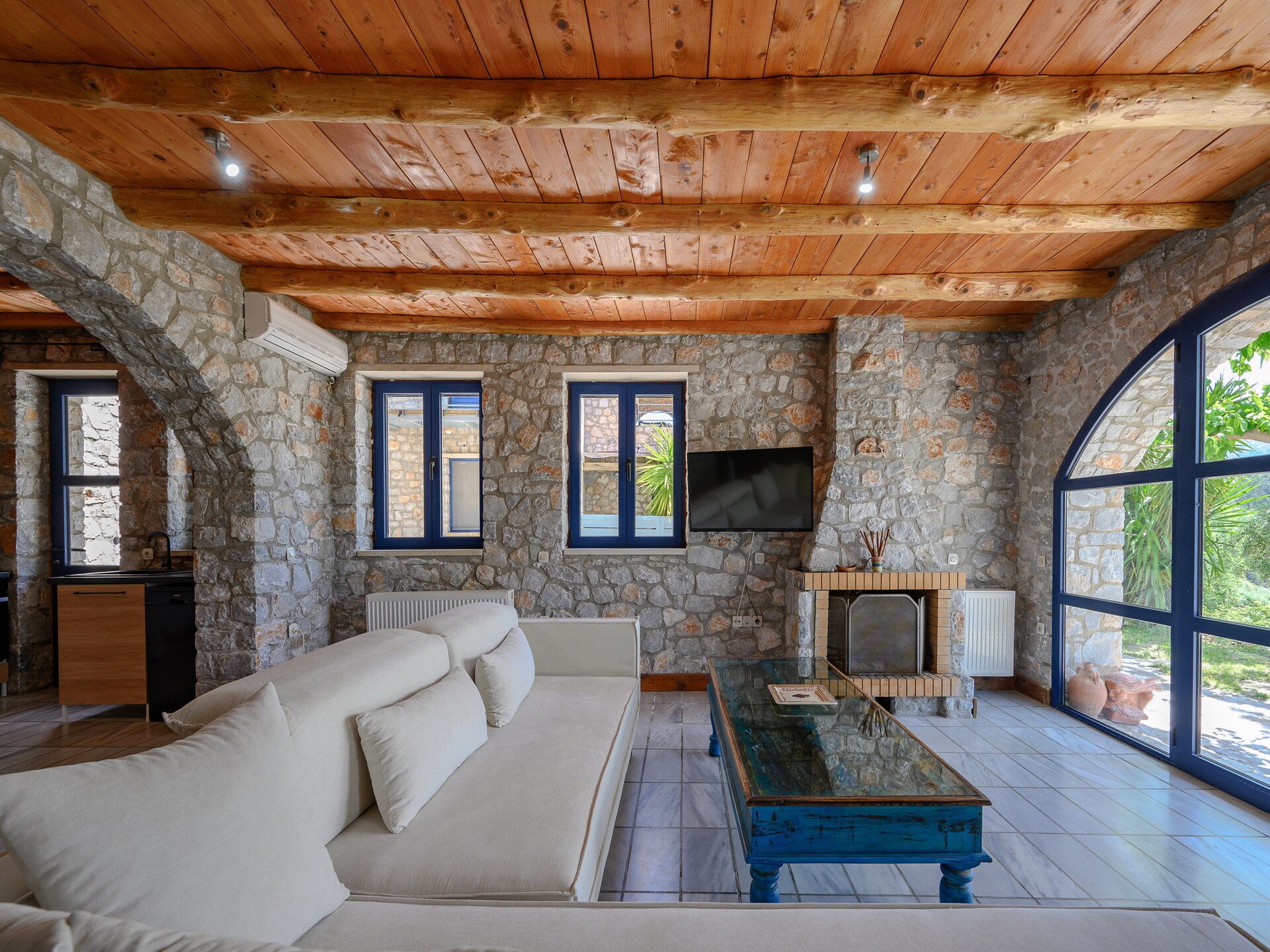 Villa Manousaki: Ruim vakantiehuis voor 10 personen bij Spili, Kreta - foto 7