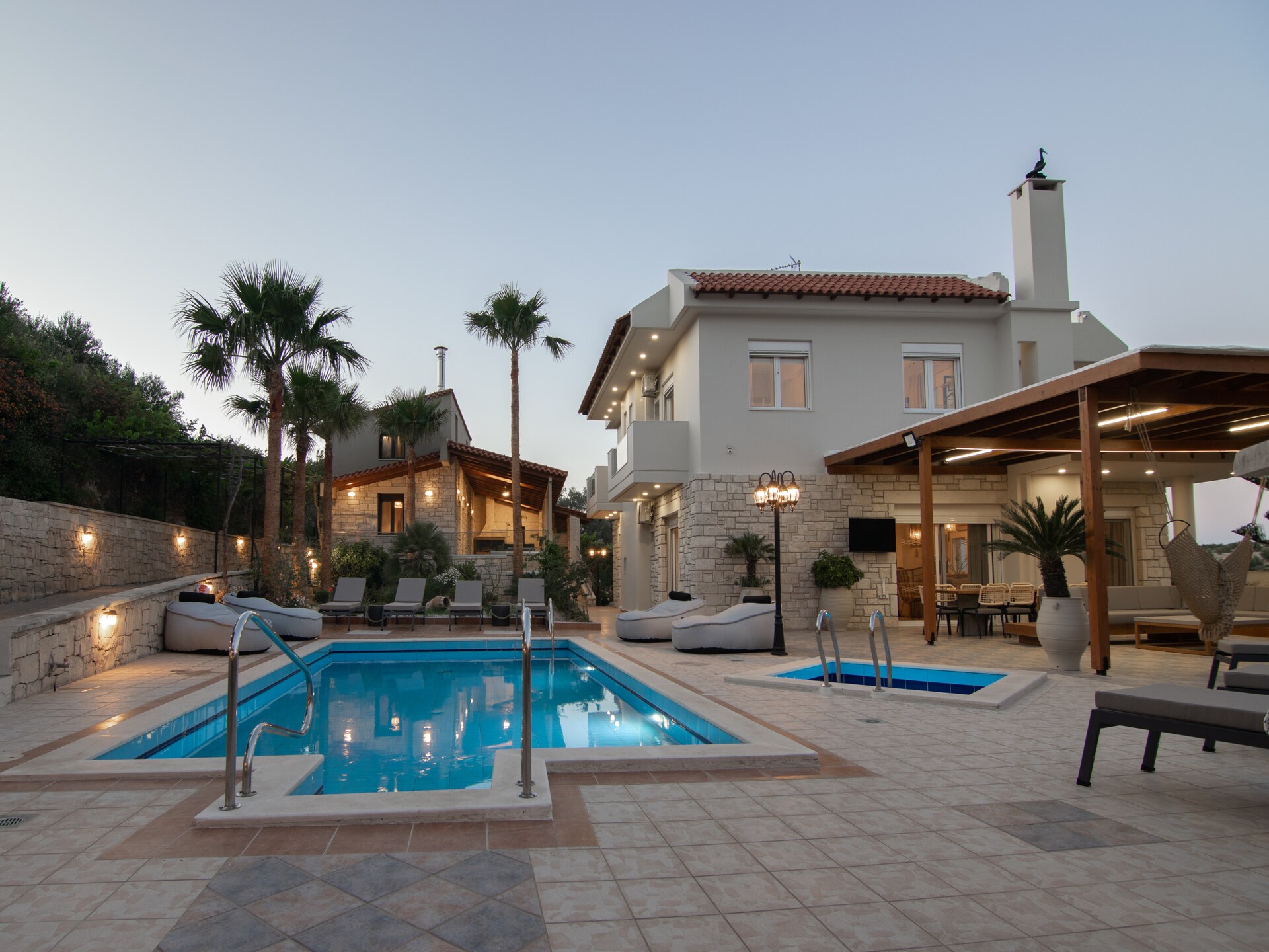 Design villa met privé spa, yoga deck & gym nabij Rethymno - foto 11