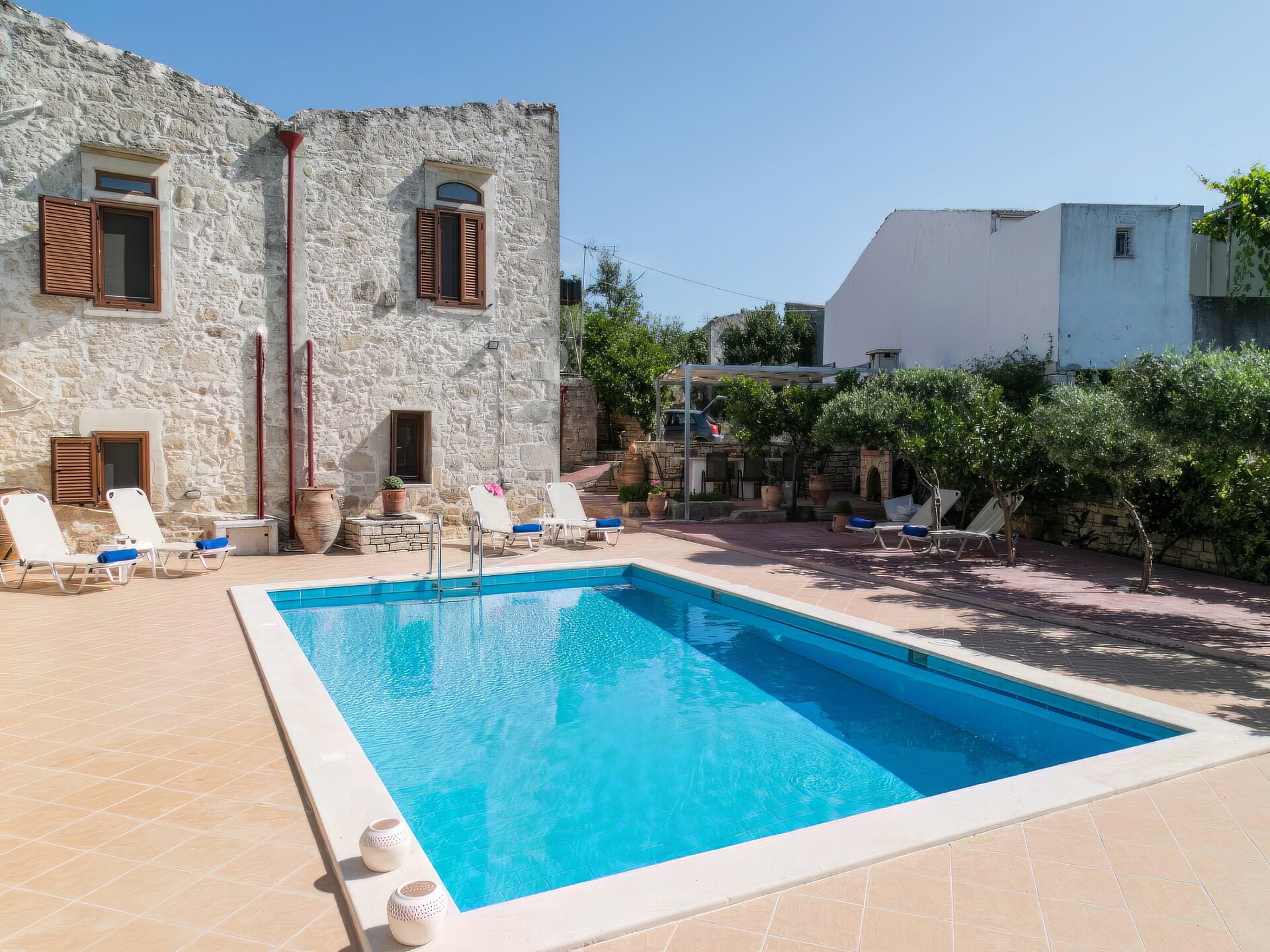 Authentieke villa met privézwembad en bergzicht bij Rethymnon - foto 23