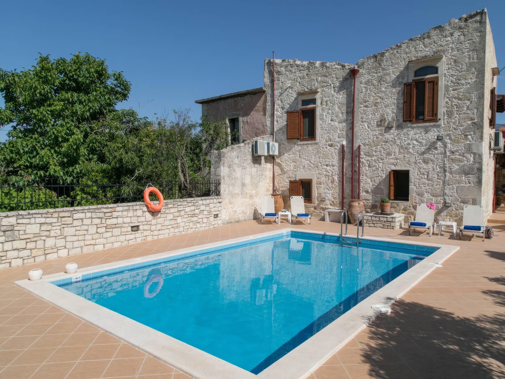 Authentieke villa met privézwembad en bergzicht bij Rethymnon - foto 17