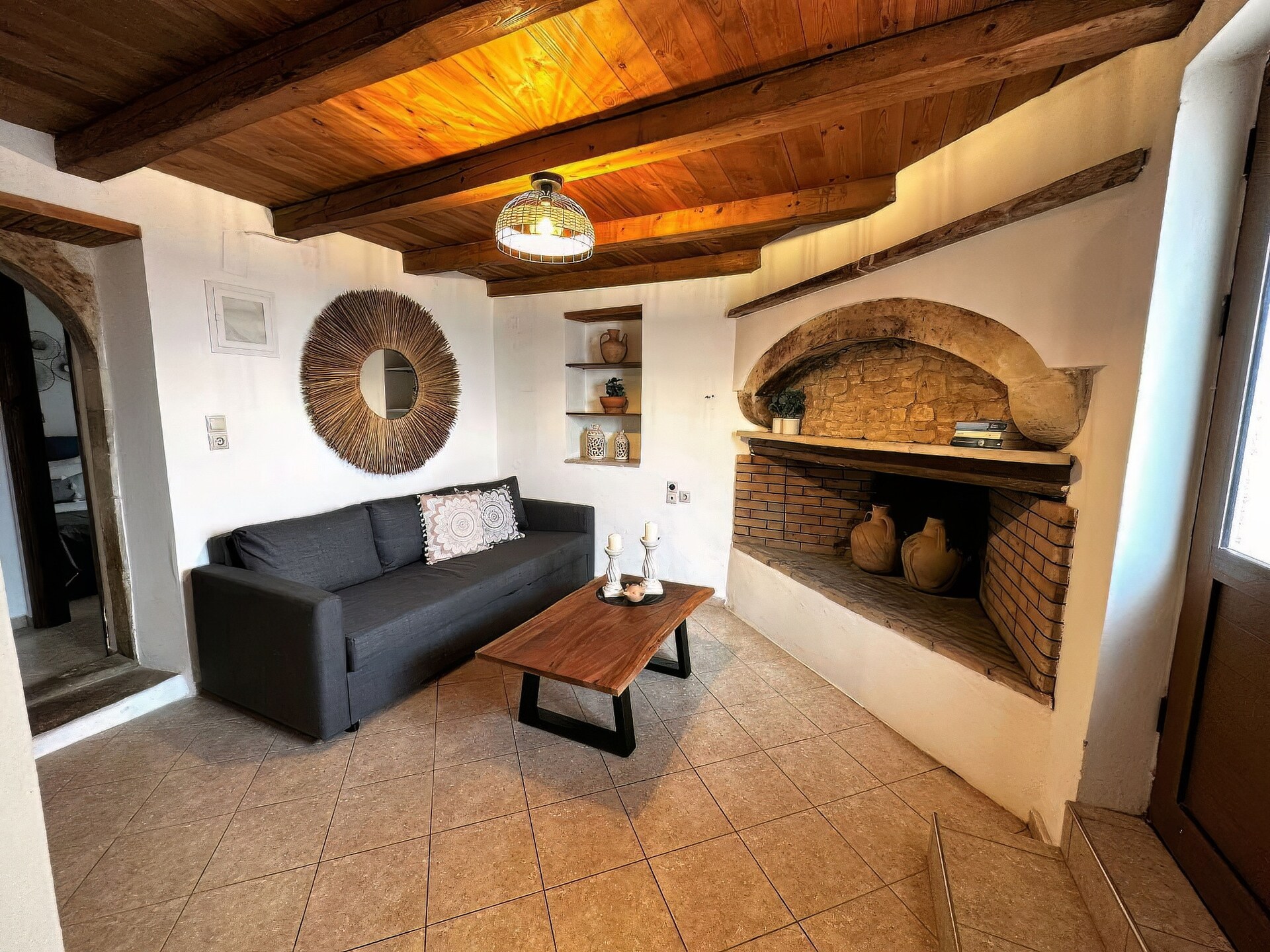 Authentieke villa met privézwembad en bergzicht bij Rethymnon - foto 3