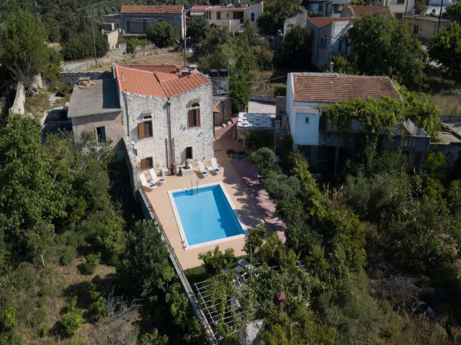 Authentieke villa met privézwembad en bergzicht bij Rethymnon - foto 22
