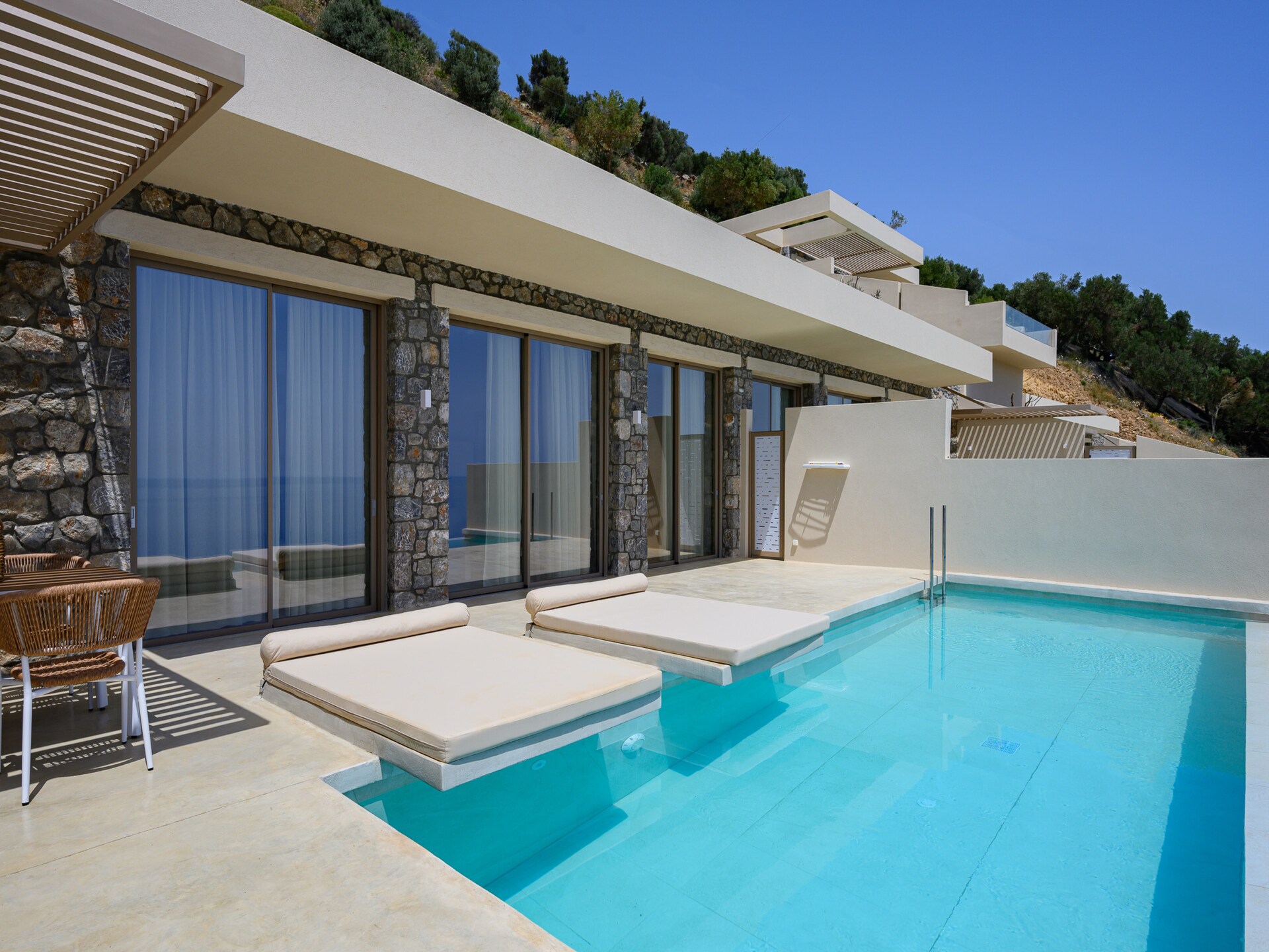5-persoons villa met privézwembad in Plakias · 55 m² - foto 6