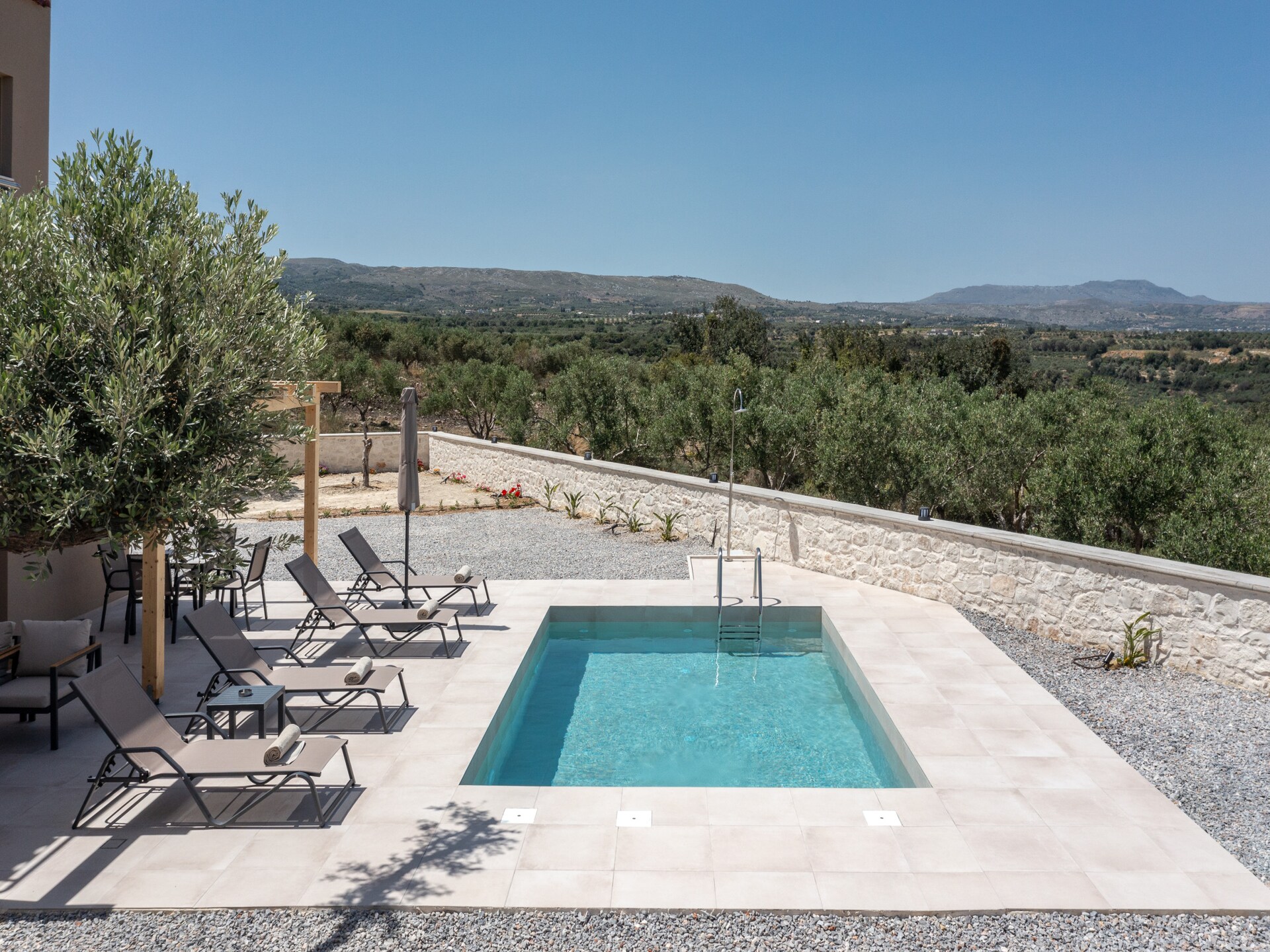 Knusse villa met privézwembad en bergzicht bij Viran Episkopi - foto 8