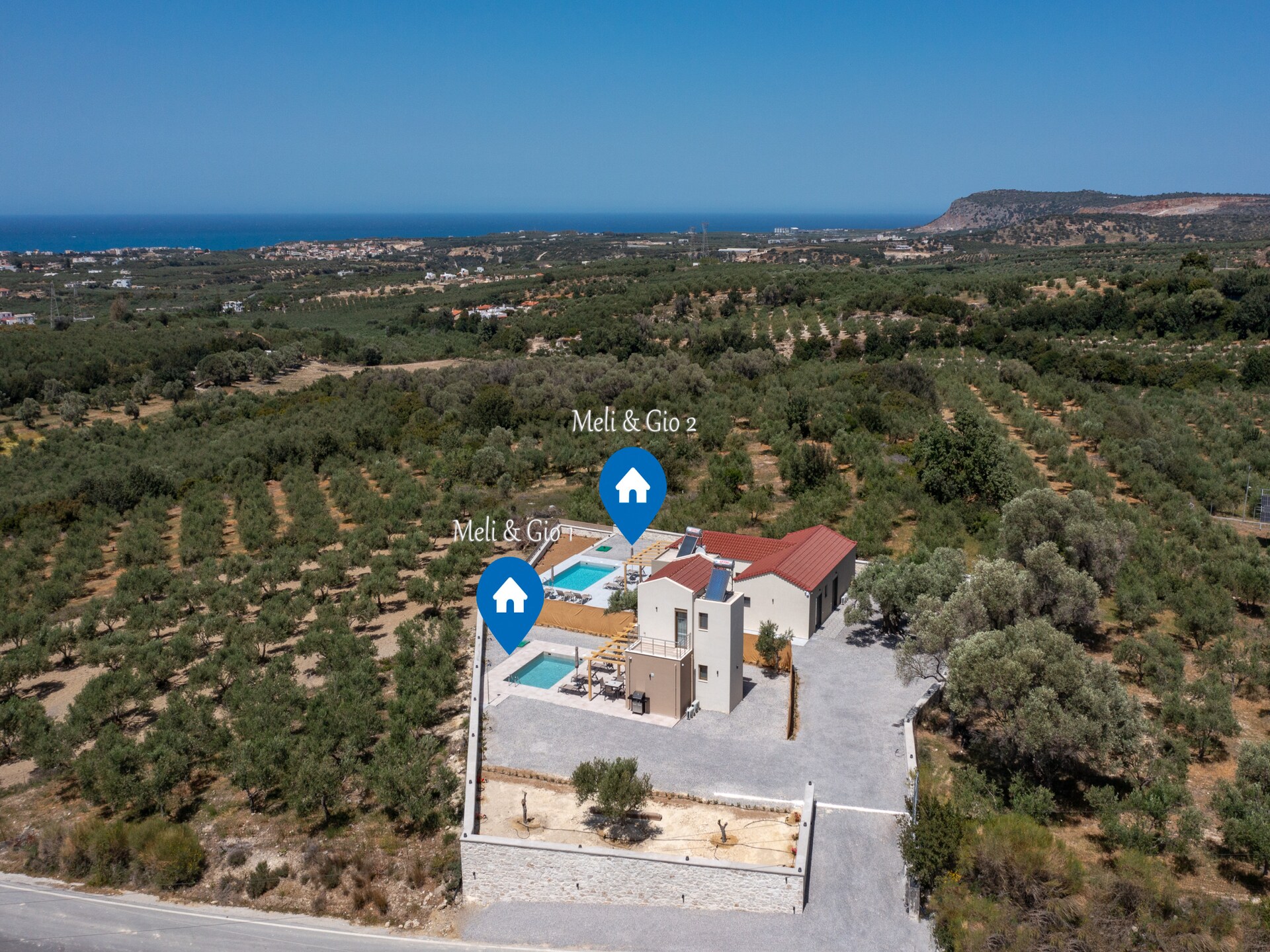 Knusse villa met privézwembad en bergzicht bij Viran Episkopi - foto 22