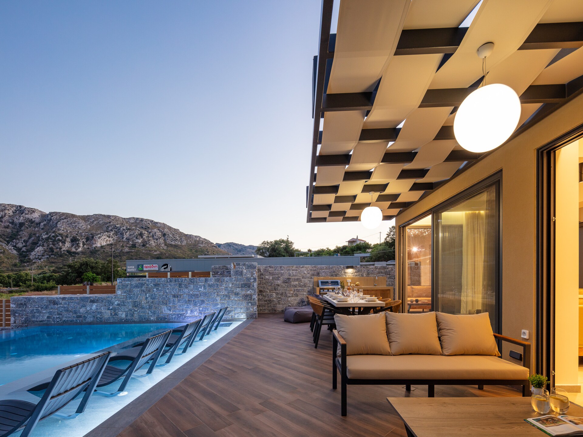 Bella Vista villa met privézwembad en weids bergzicht nabij Rethymno - foto 6