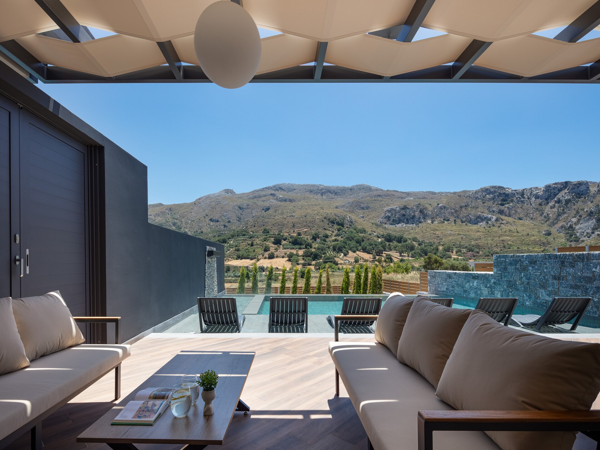 Bella Vista villa met privézwembad en weids bergzicht nabij Rethymno - foto 25