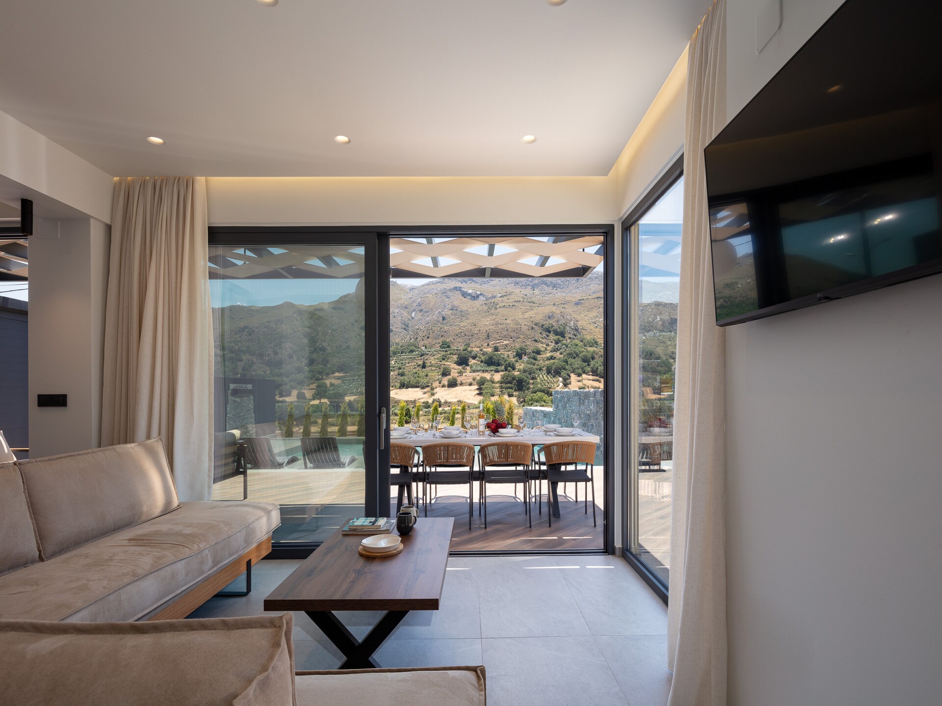 Bella Vista villa met privézwembad en weids bergzicht nabij Rethymno - foto 10