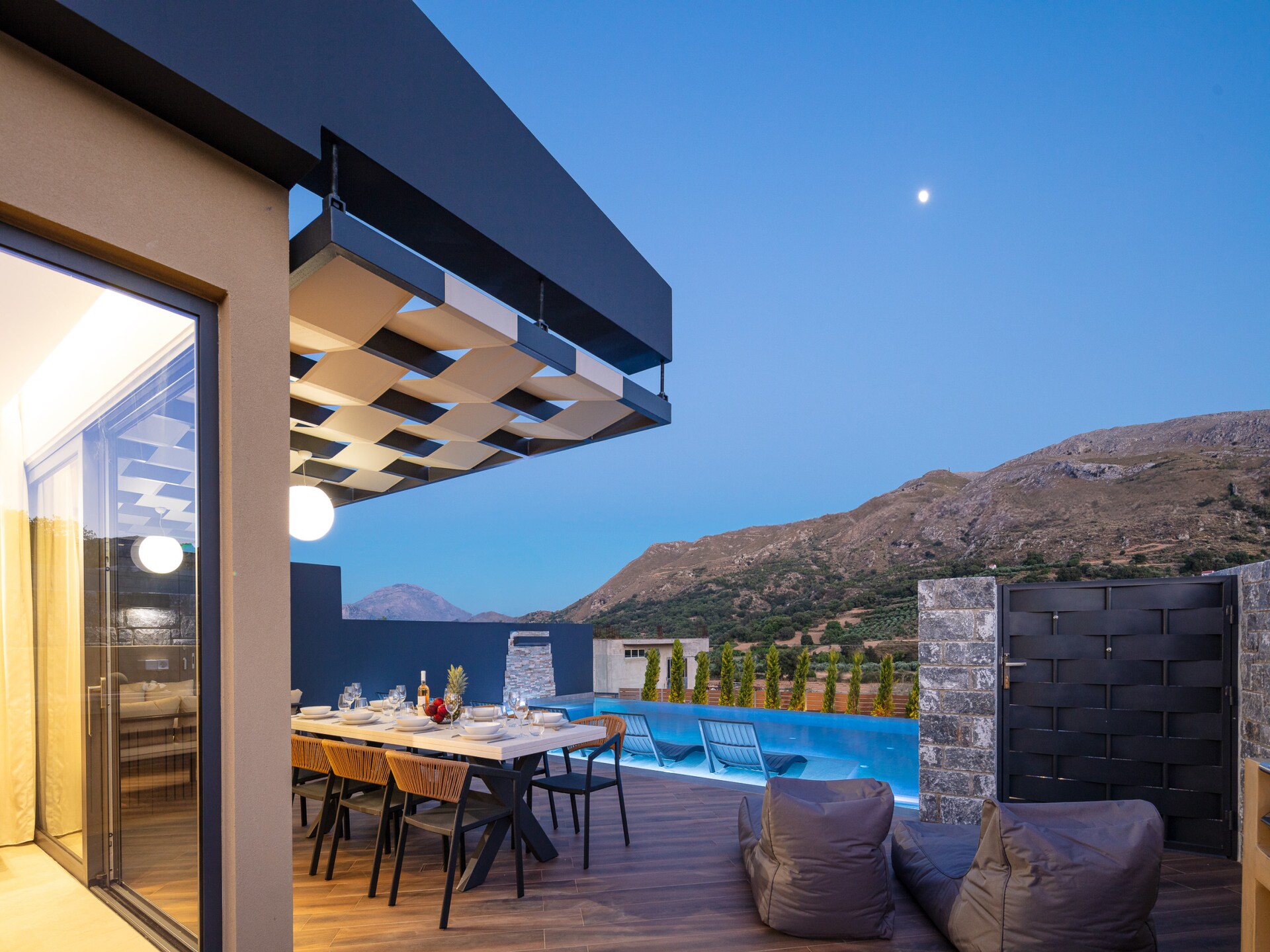 Bella Vista villa met privézwembad en weids bergzicht nabij Rethymno - foto 26