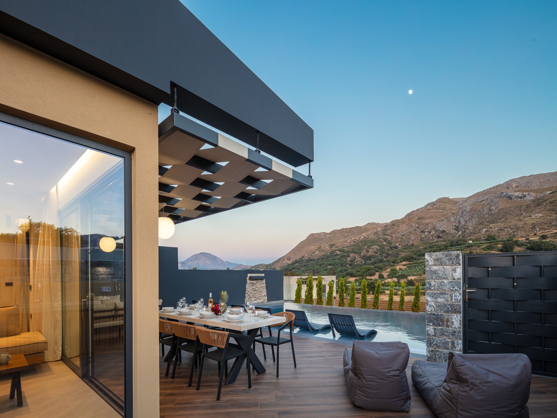 Bella Vista villa met privézwembad en weids bergzicht nabij Rethymno - foto 28