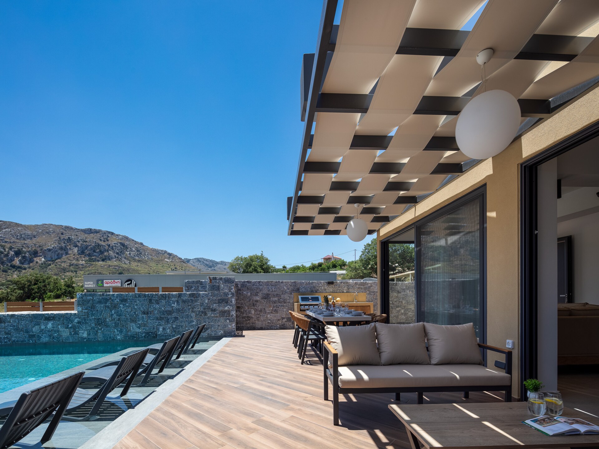 Bella Vista villa met privézwembad en weids bergzicht nabij Rethymno - foto 29