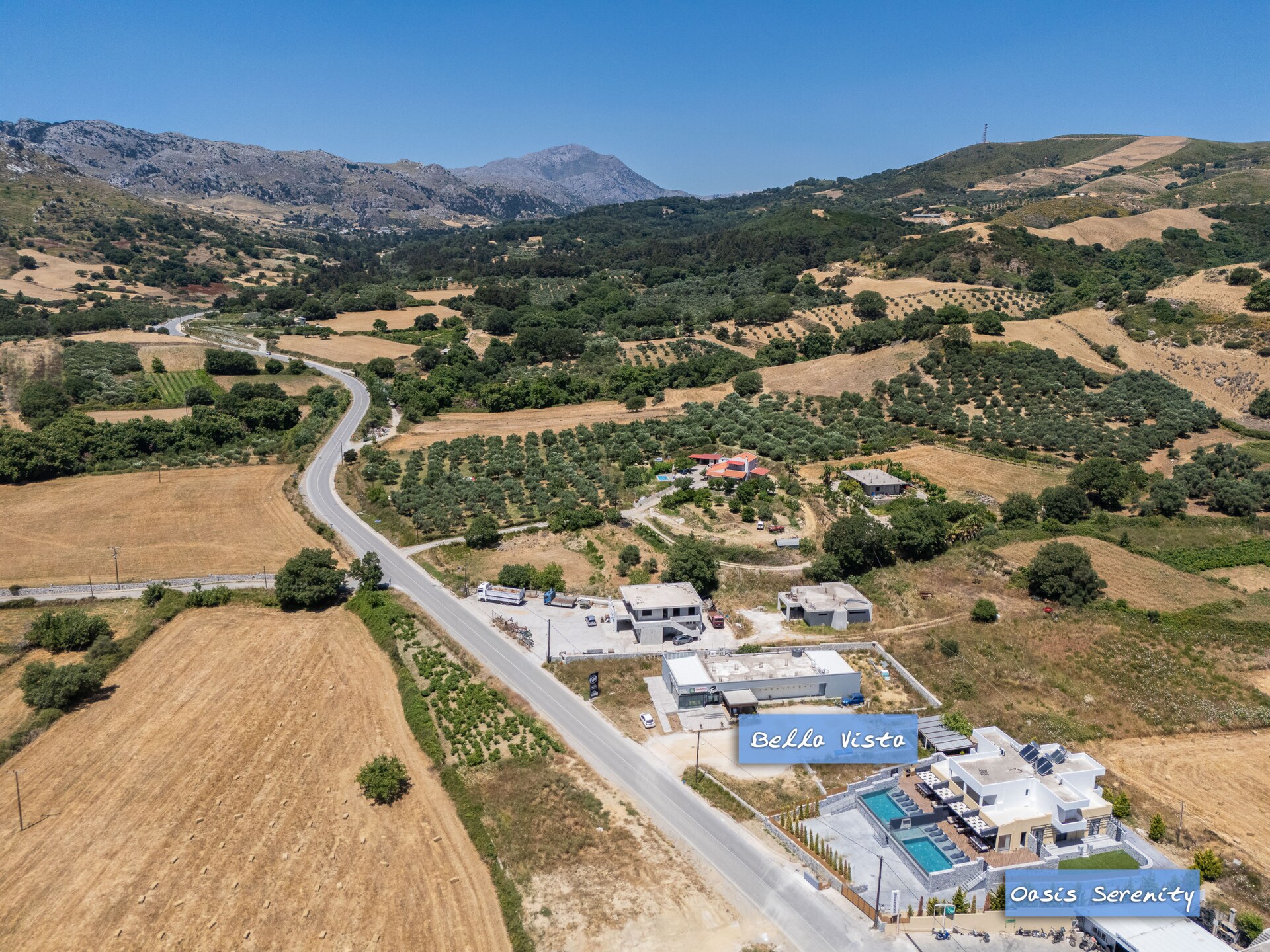 Bella Vista villa met privézwembad en weids bergzicht nabij Rethymno - foto 31