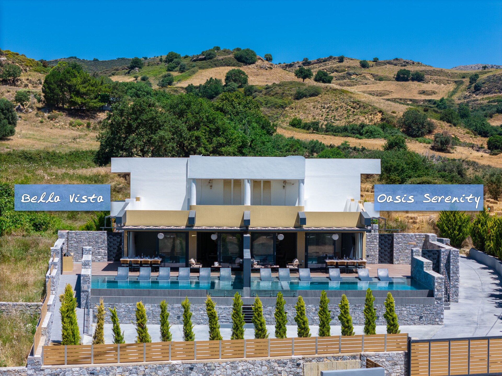 Bella Vista villa met privézwembad en weids bergzicht nabij Rethymno - foto 32
