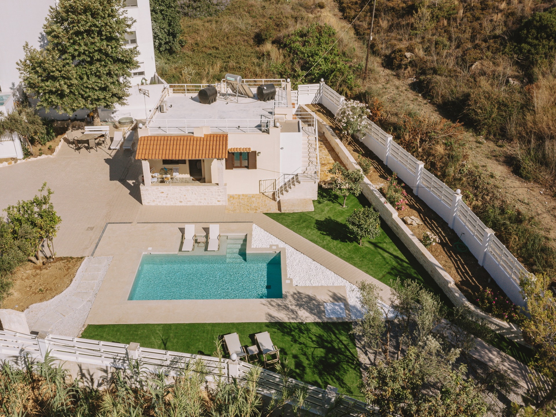 Centraal gelegen villa in Panormo met privézwembad - foto 27