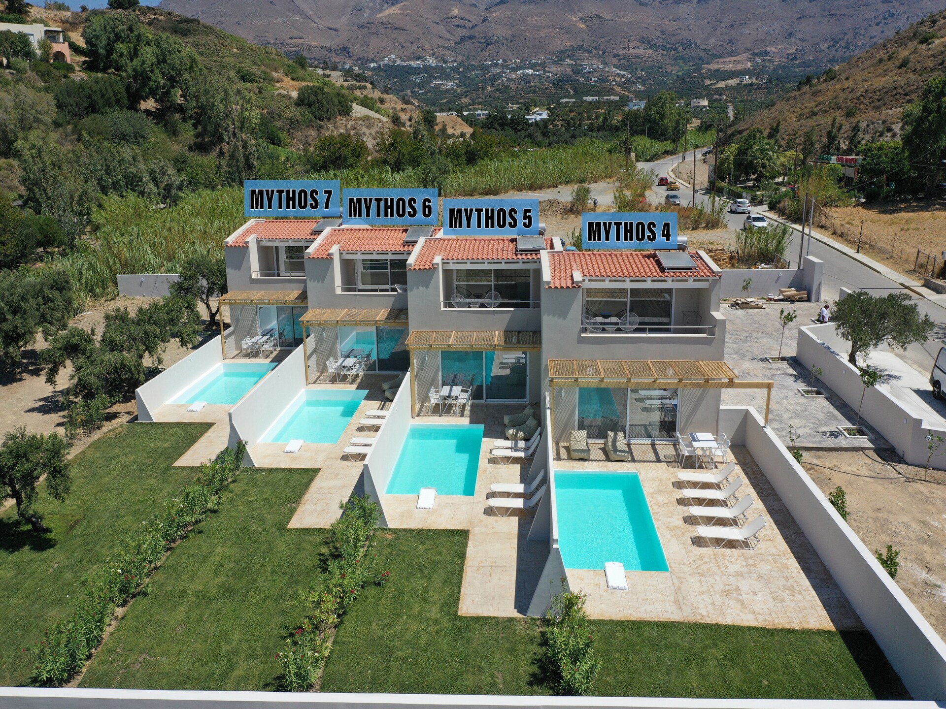 Aan het strand: Luxe villa met privézwembad in Damnoni - foto 27