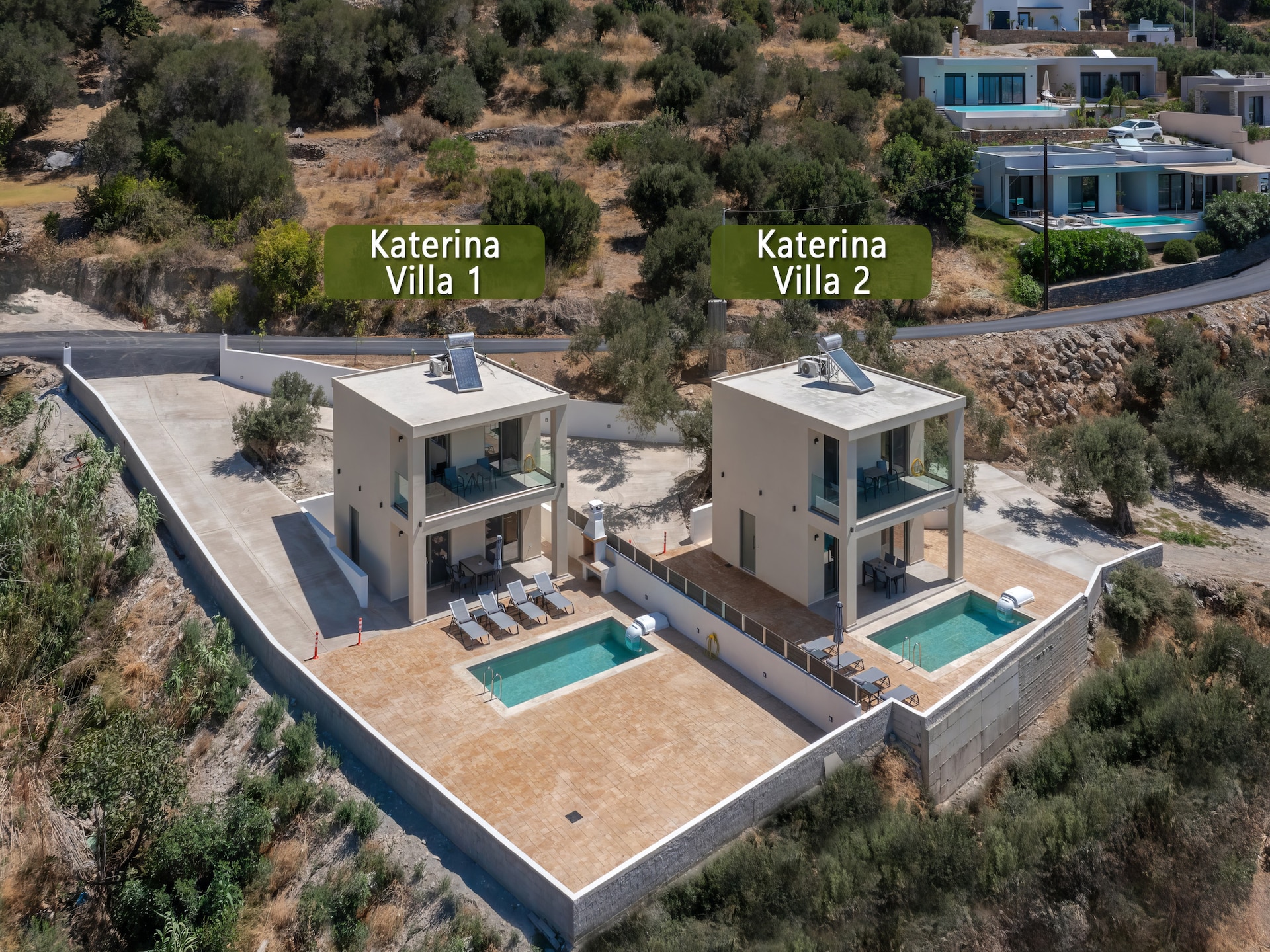 Villa Katerina 1: luxe villa met privézwembad in Mariou - foto 30