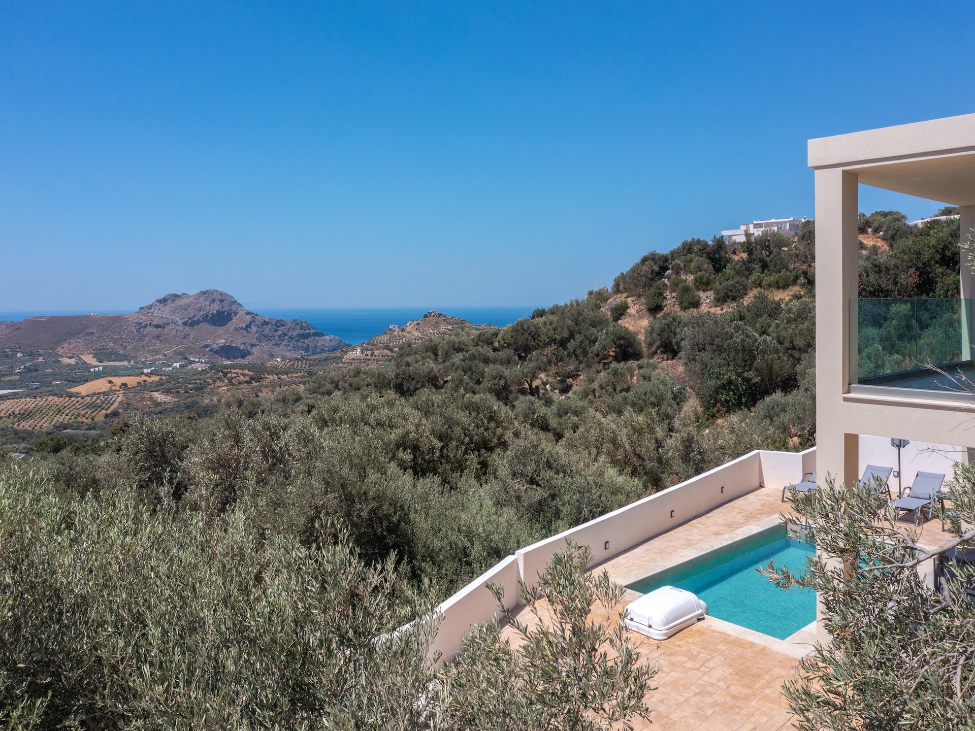 Privézwembad en rust in Villa Katerina 2 in Mariou - foto 27
