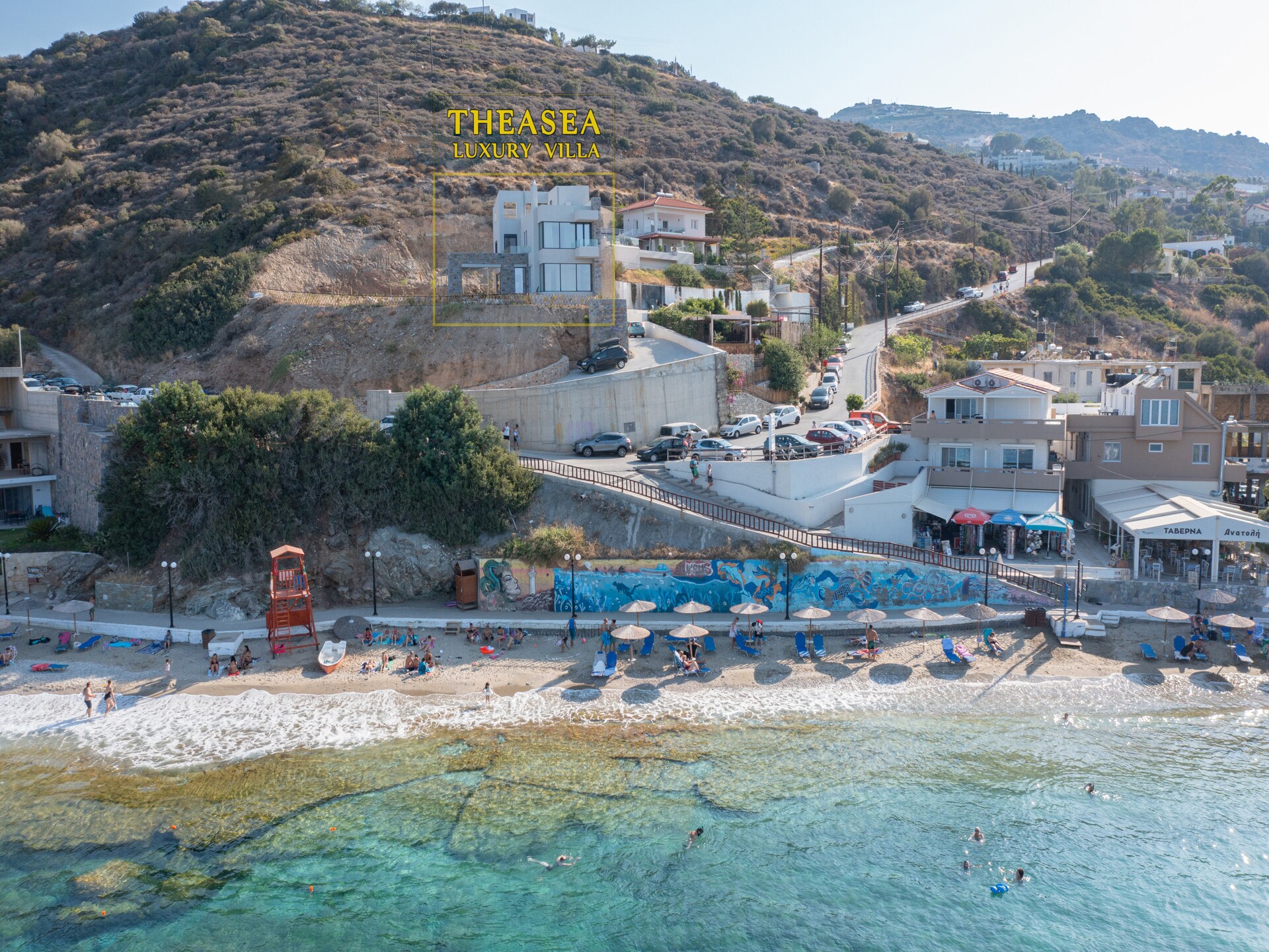 Theasea Luxury Residence: Strandvilla op 30 meter in Agia Pelagia - foto 37