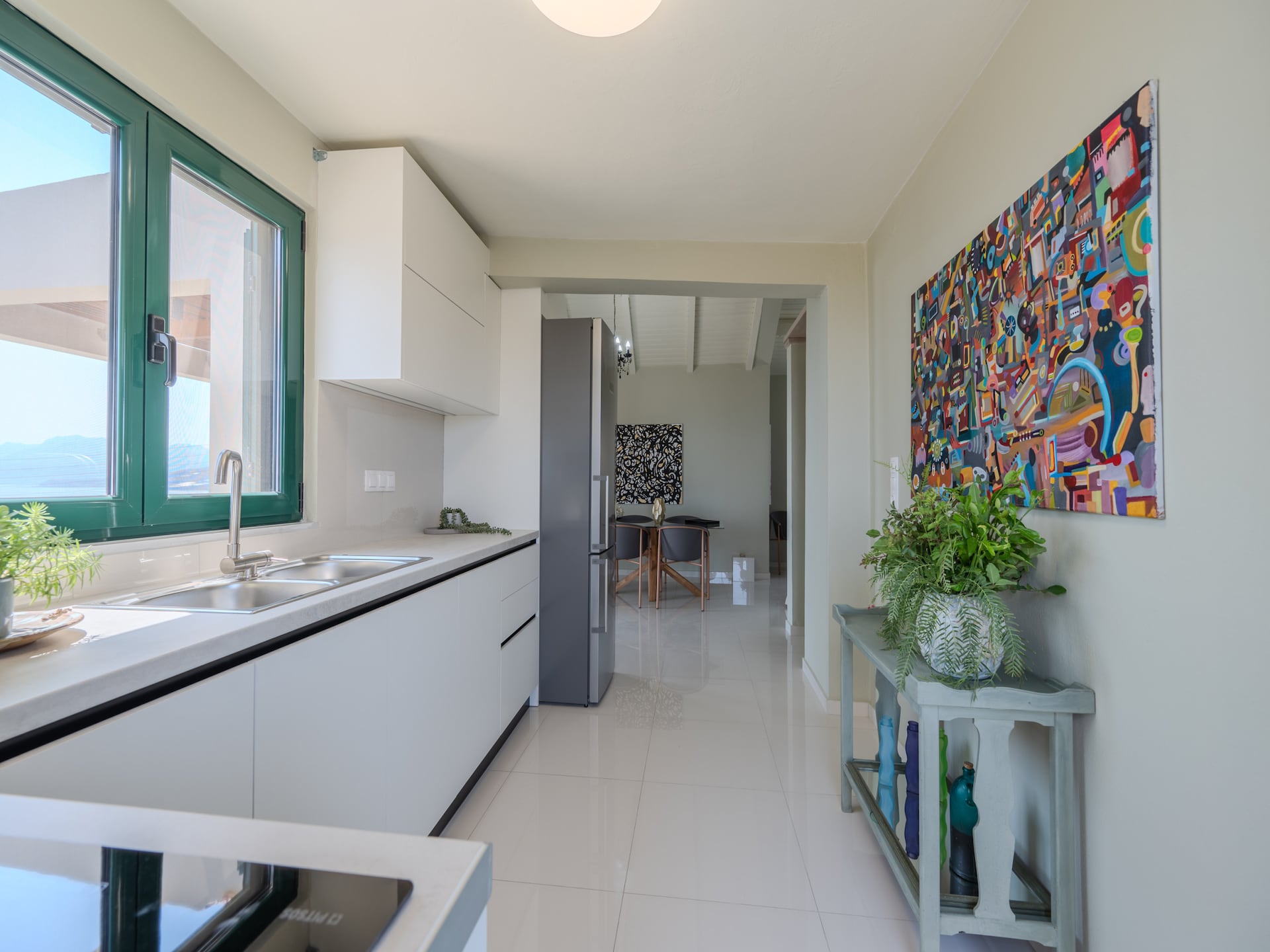 Gallery Apartment: Uitzicht op zee en bergen bij Keratokambos - foto 19