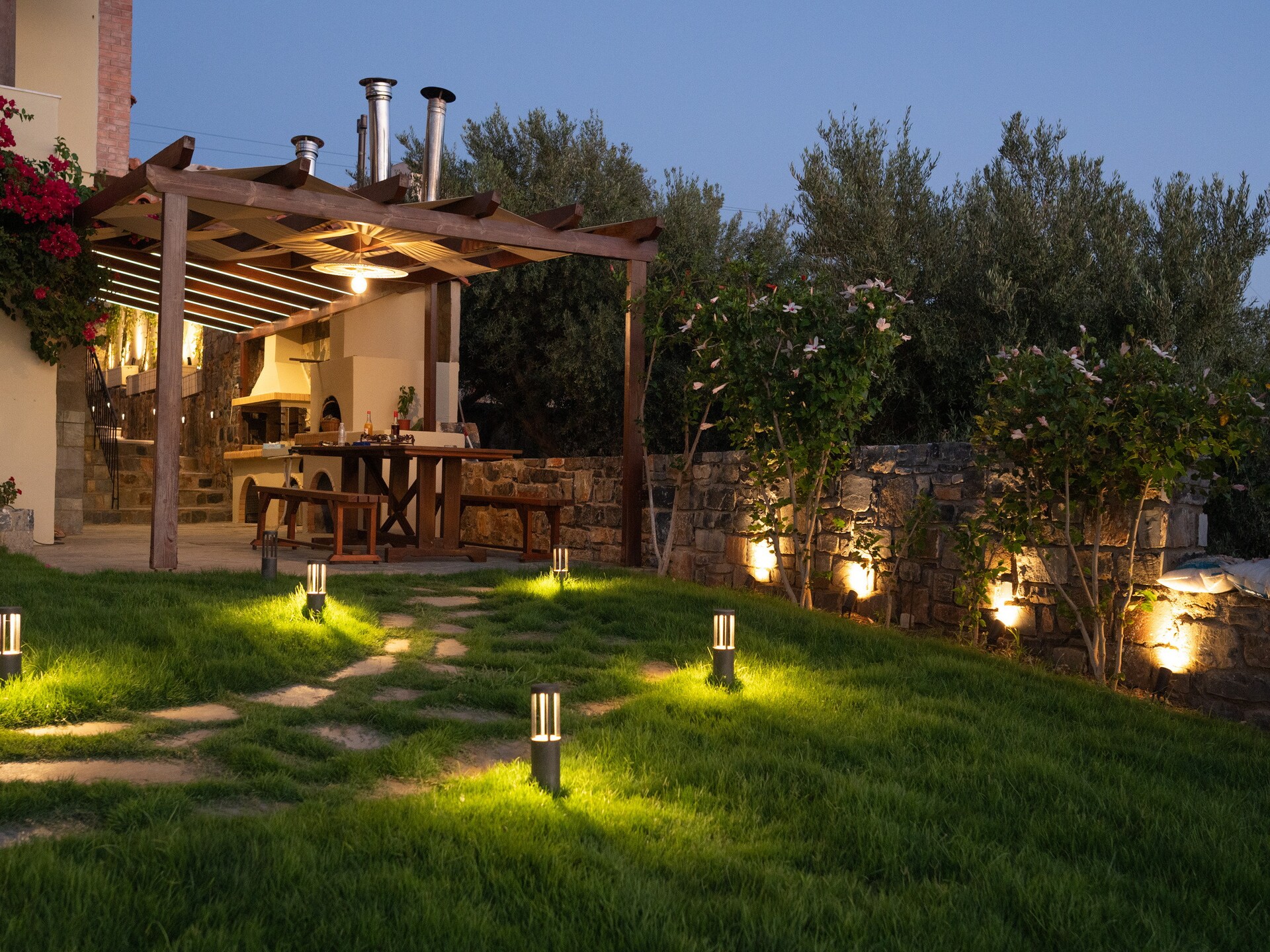 Villa Ami Manoir: Zeezicht & Privézwembad bij Panormo - foto 27