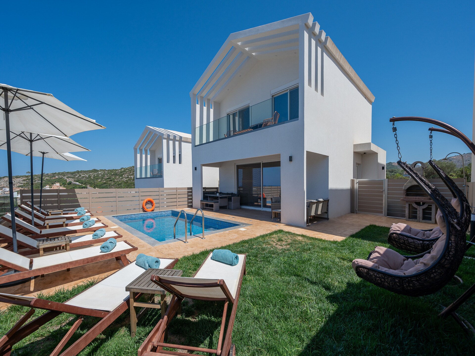 Villa Nevelo Sapphire: privézwembad bij zee en bergen in Gerani - foto 35