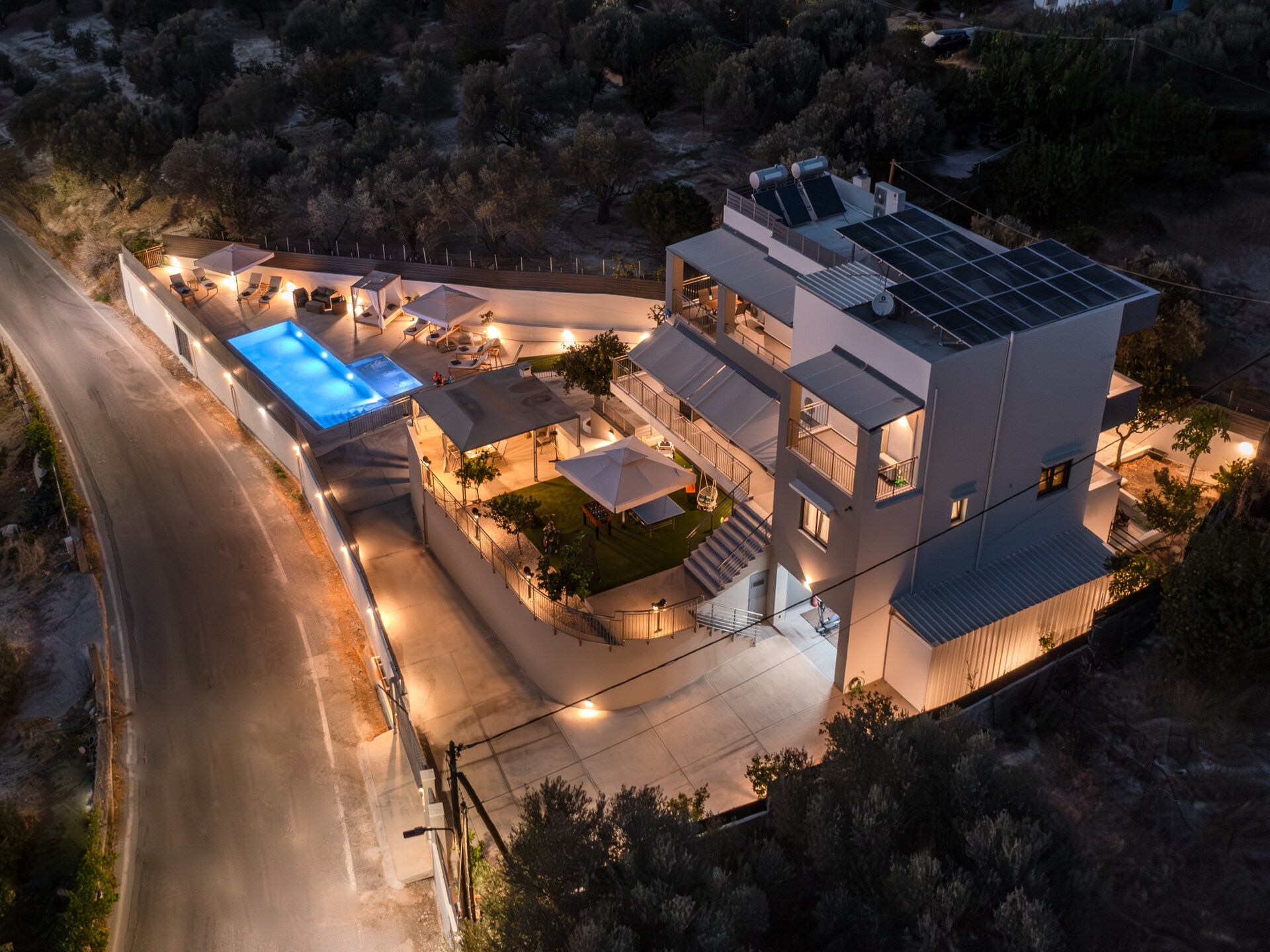 Luxe 5-slaapkamer villa met privézwembad en uitzicht bij Rethymnon - foto 50