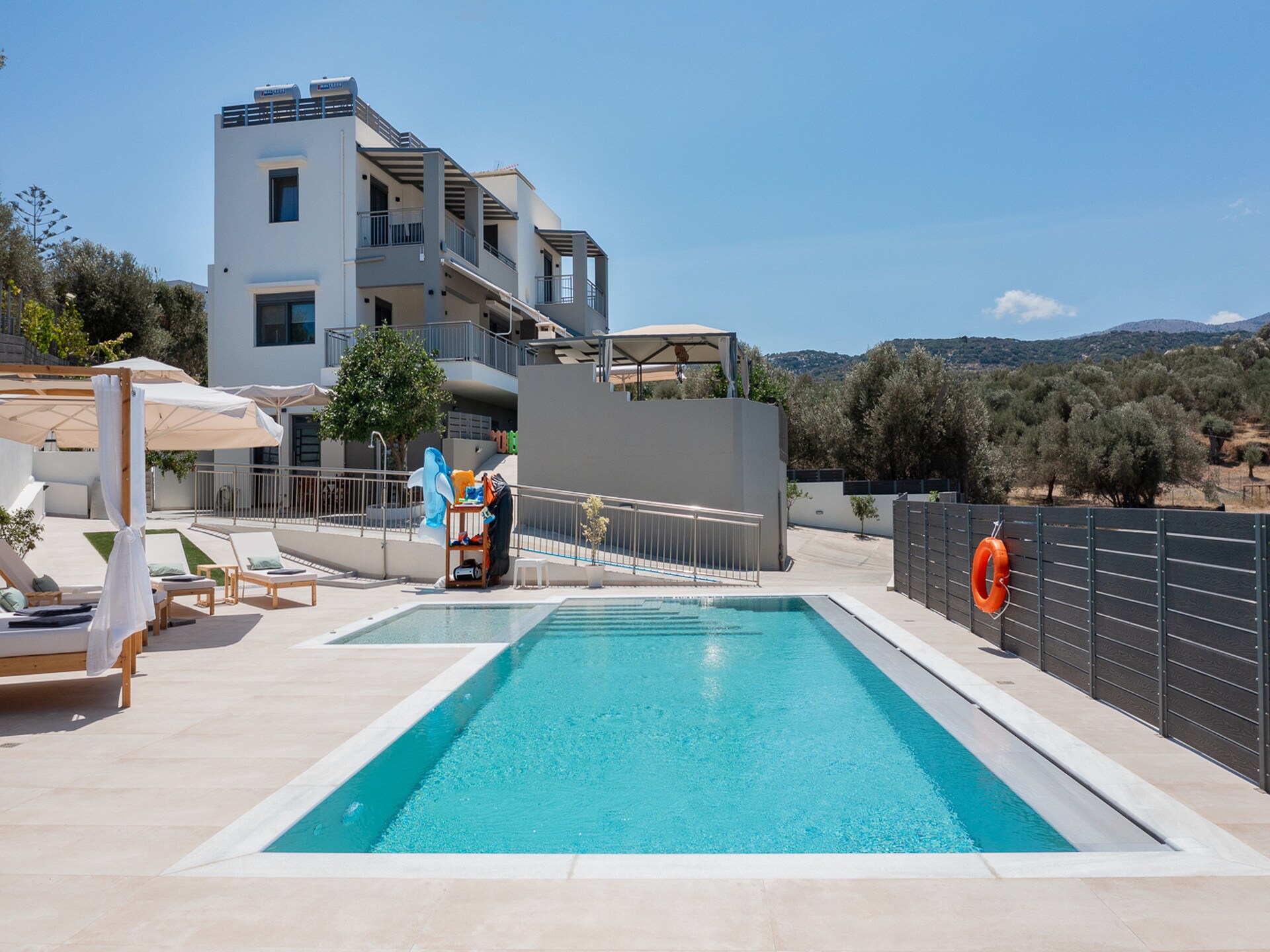 Luxe 5-slaapkamer villa met privézwembad en uitzicht bij Rethymnon - foto 12