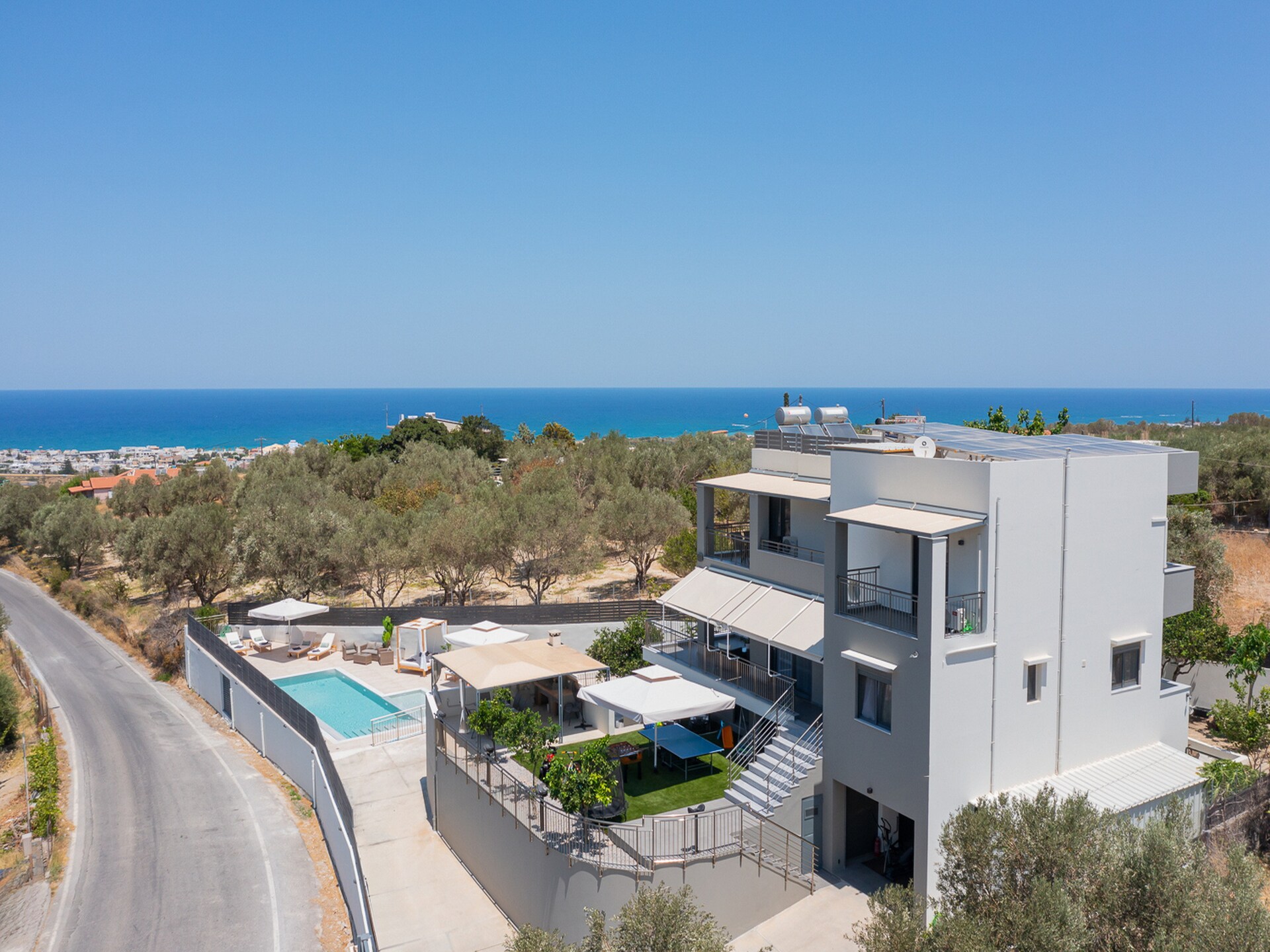 Luxe 5-slaapkamer villa met privézwembad en uitzicht bij Rethymnon - foto 49