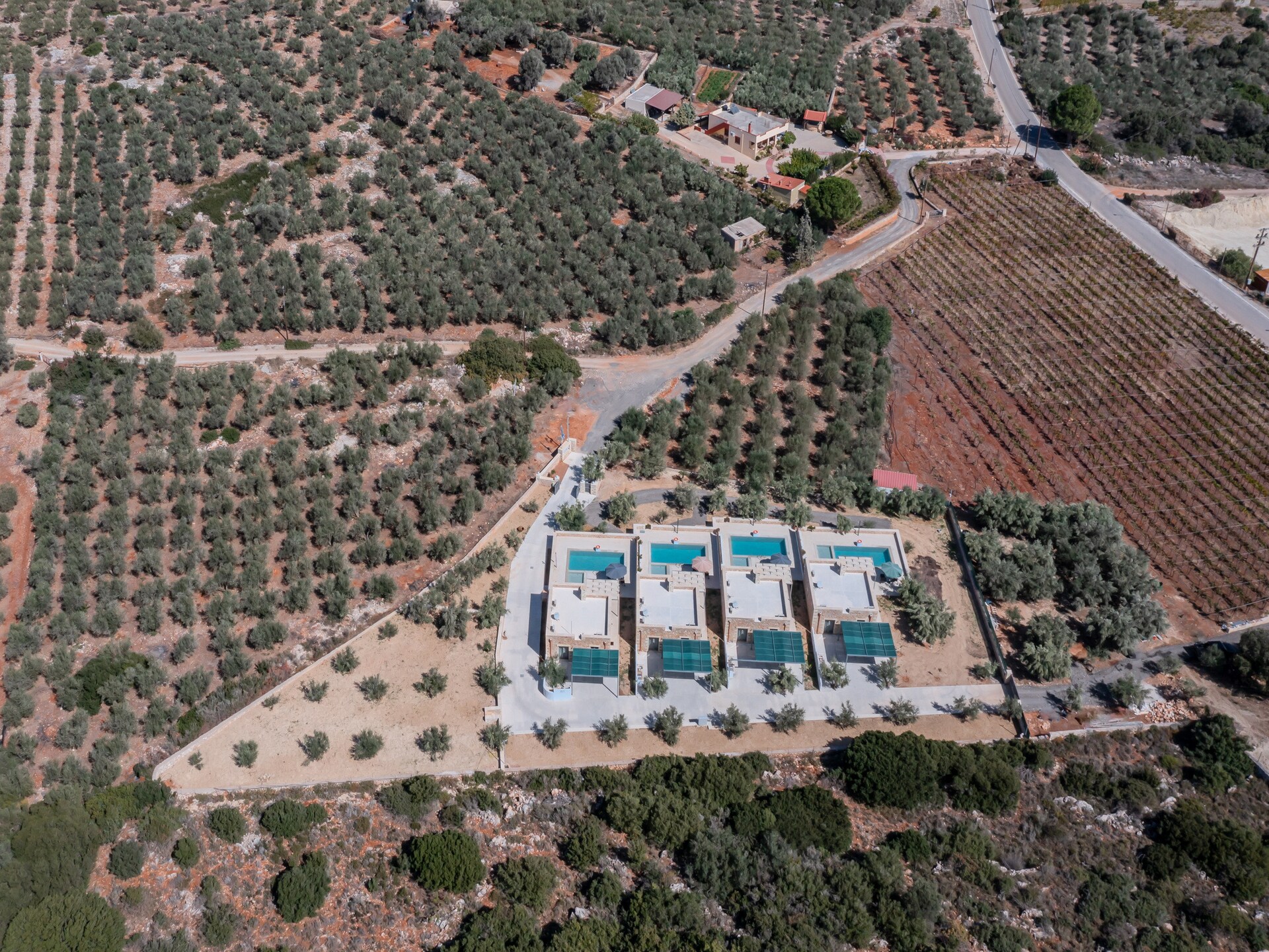 Steenrijke charme in Melidoni: villa met privébad en bergzicht - foto 33