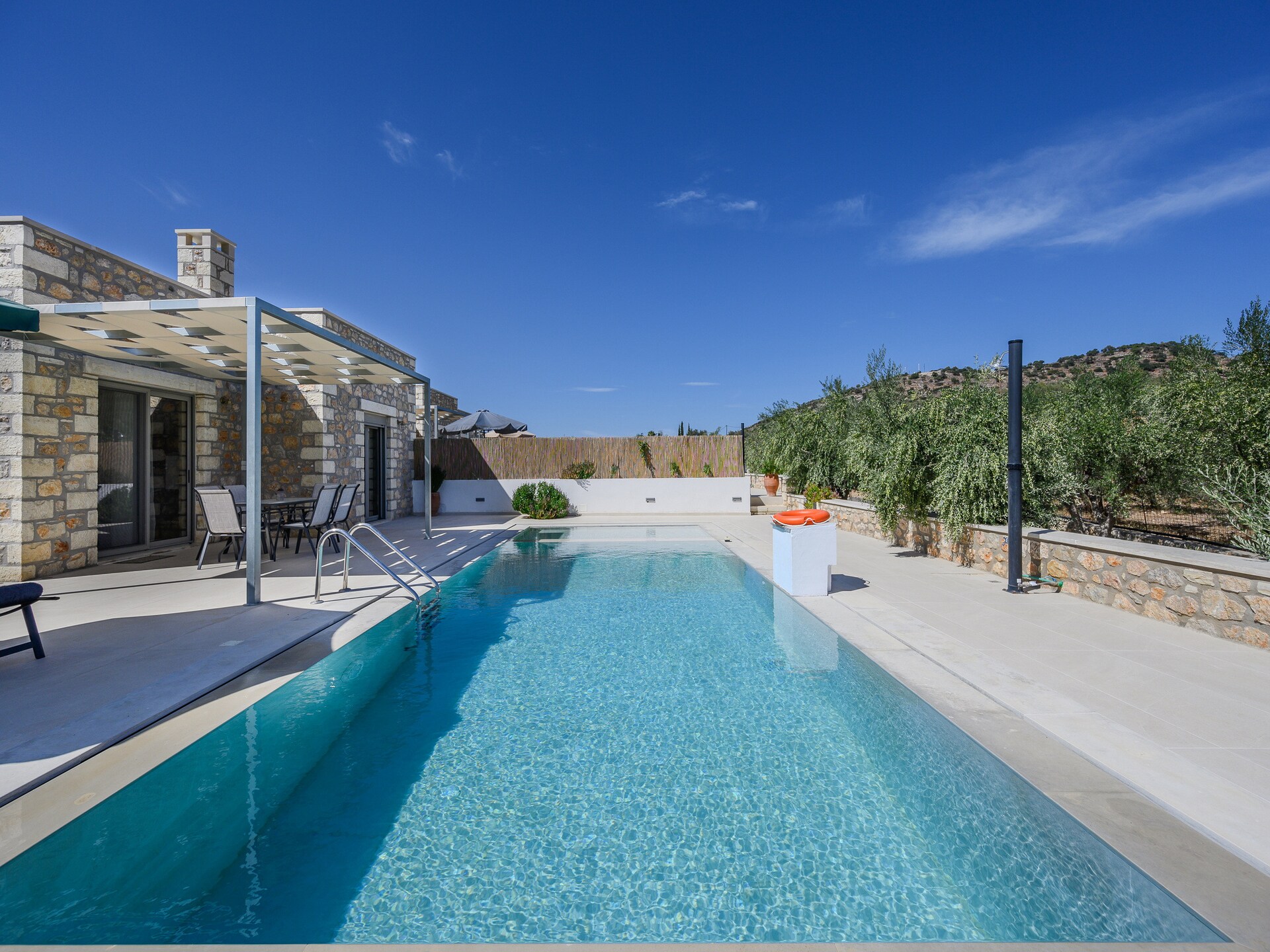 Melidoni Stone Villa 4: privézwembad & uitzicht op bergen voor 4 personen - foto 7