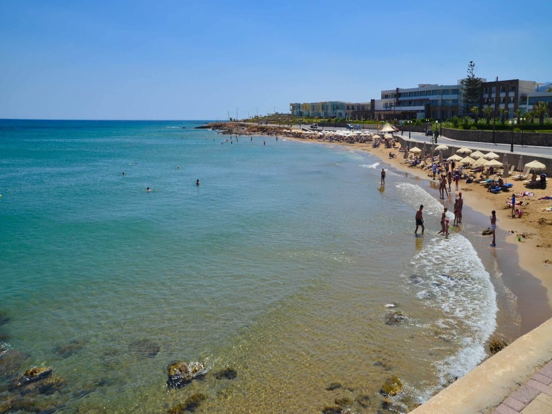 Villa Aphrodite: Strandvilla voor 10 personen op 10 meter van zee in Kato Gouves - foto 17