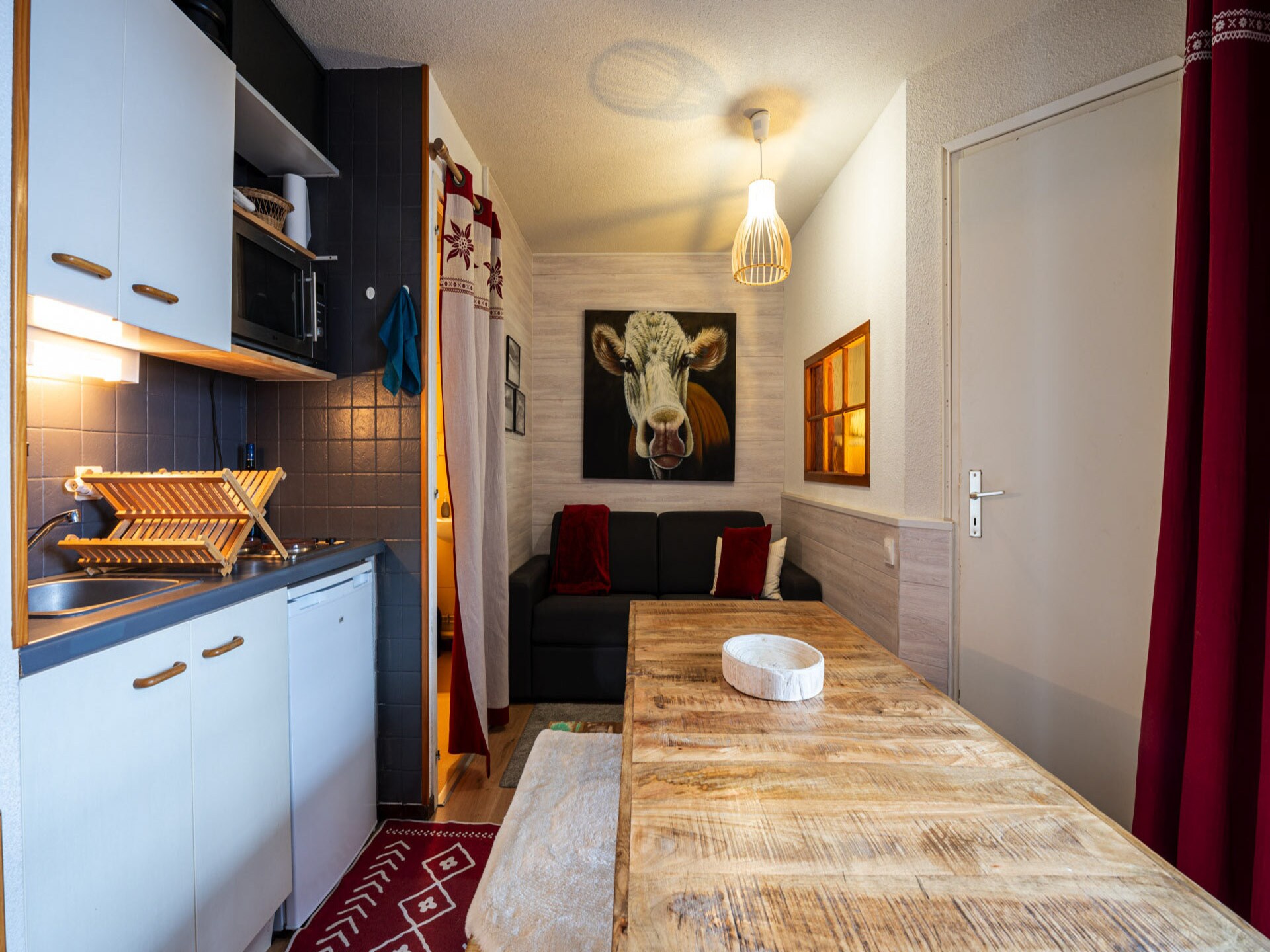 Knus appartement voor 5 op 50m van de skilift in Morillon - foto 8